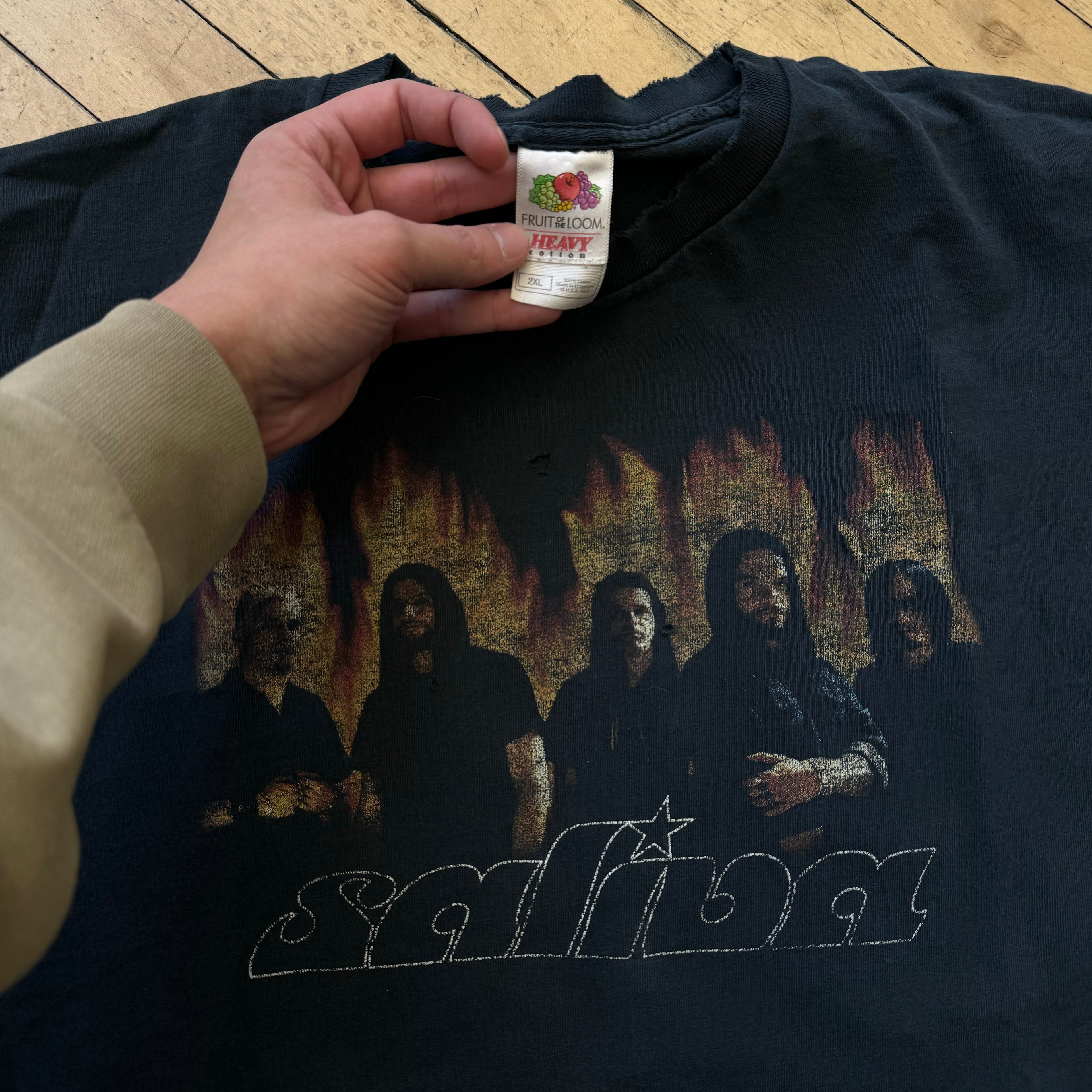 Vintage Saliva Band Tour T-shirt Sz XL