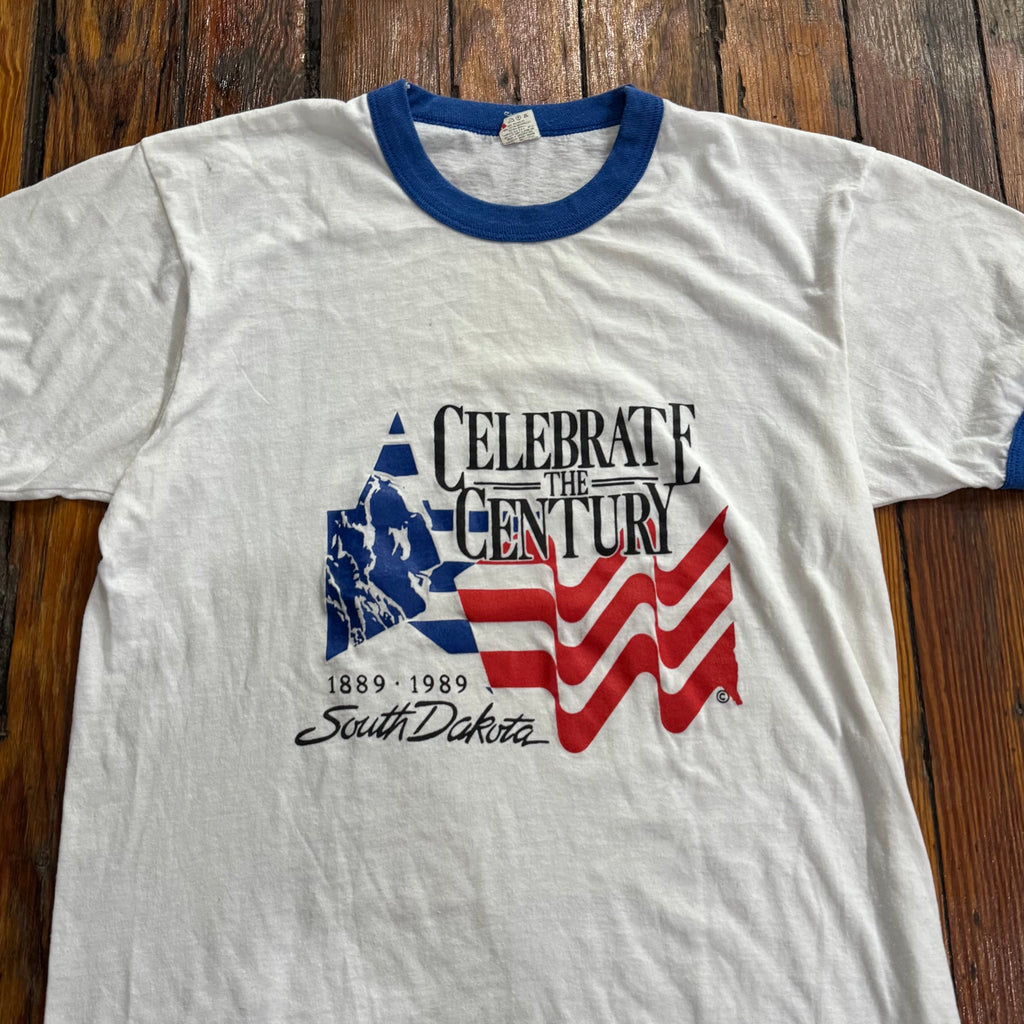Vintage South Dakota Celebrate the Century T-shirt Sz L