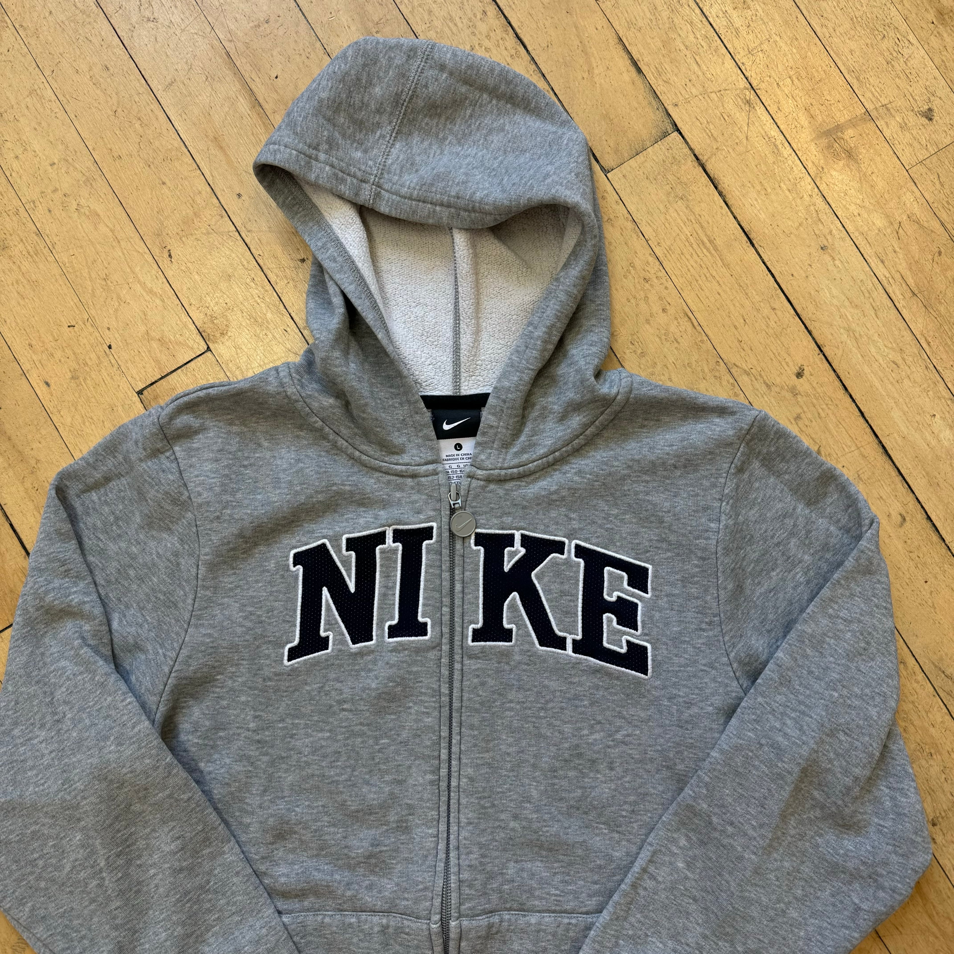 Vintage Nike SpellOut Zip-Up Jacket Sz S