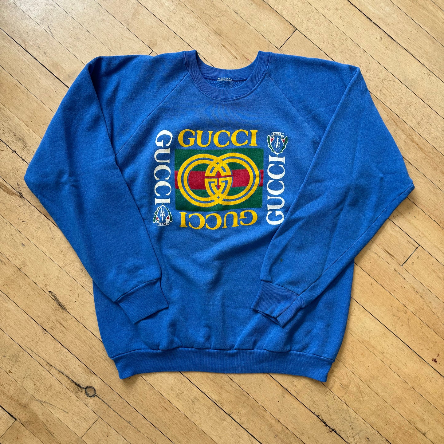 Vintage Bootleg Gucci Crewneck Sz L