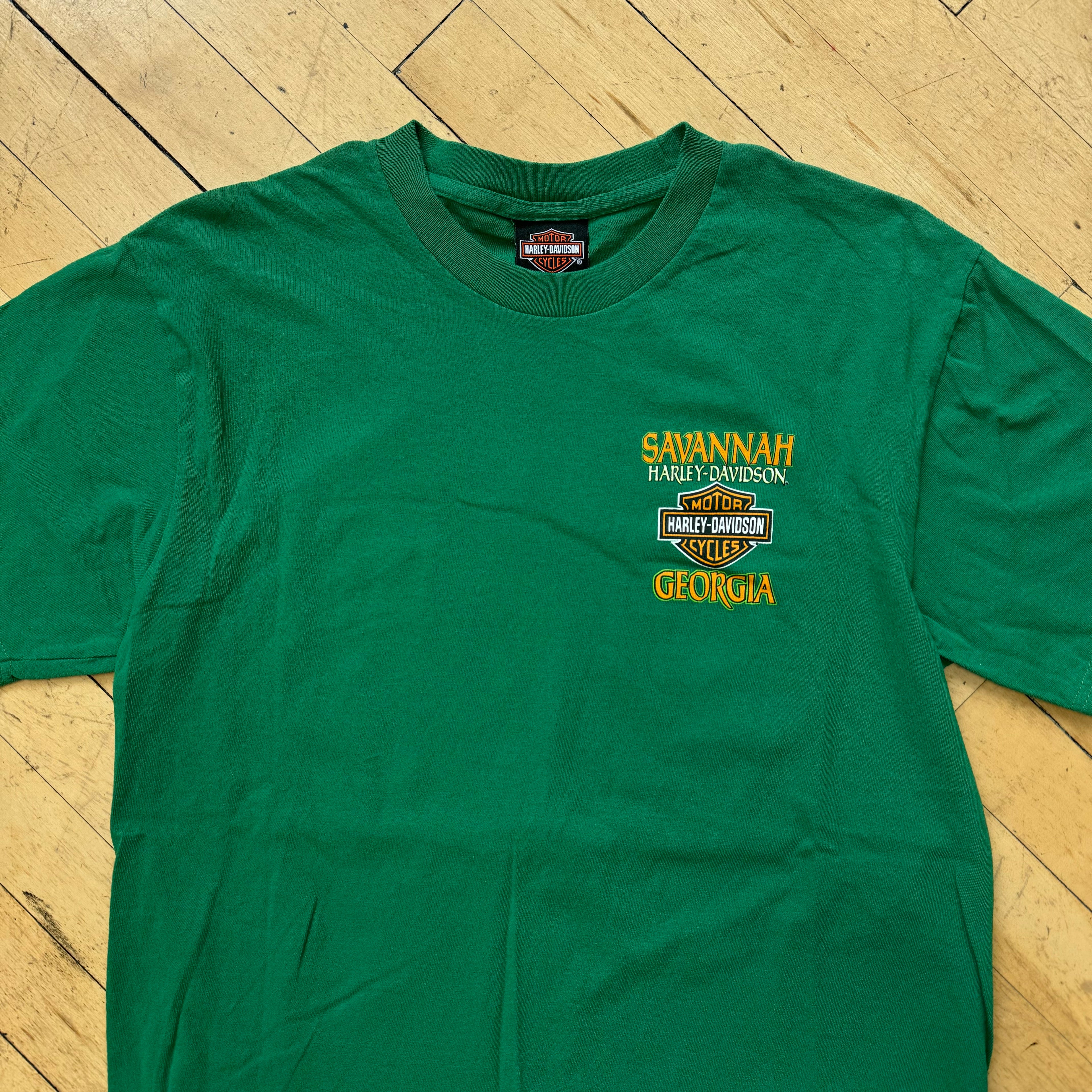 Harley Davidson Savannah Georgia T-shirt Sz M