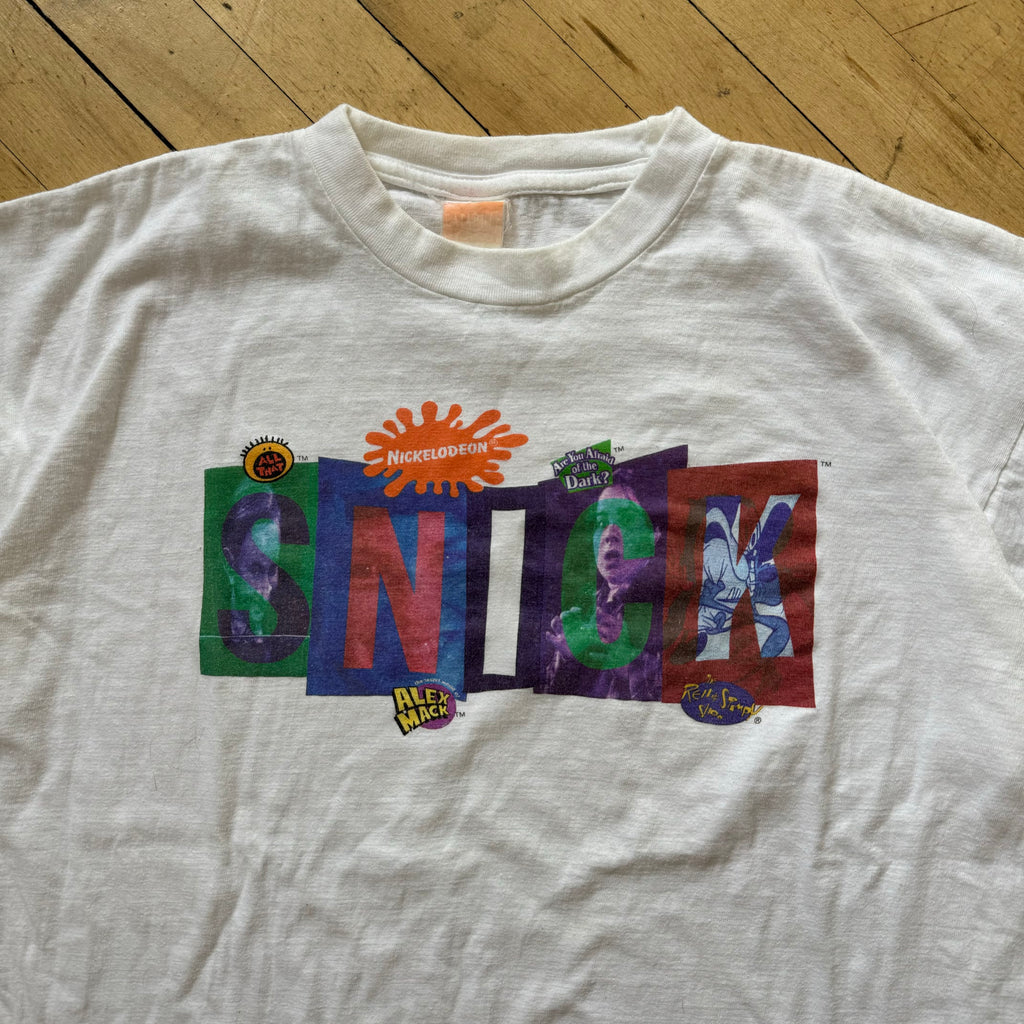 Vintage Snick Nickelodeon T-shirt Sz L