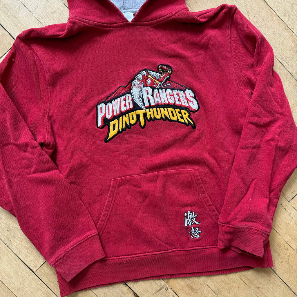 Vintage Power Rangers Disney Hoodie Sz YTH M