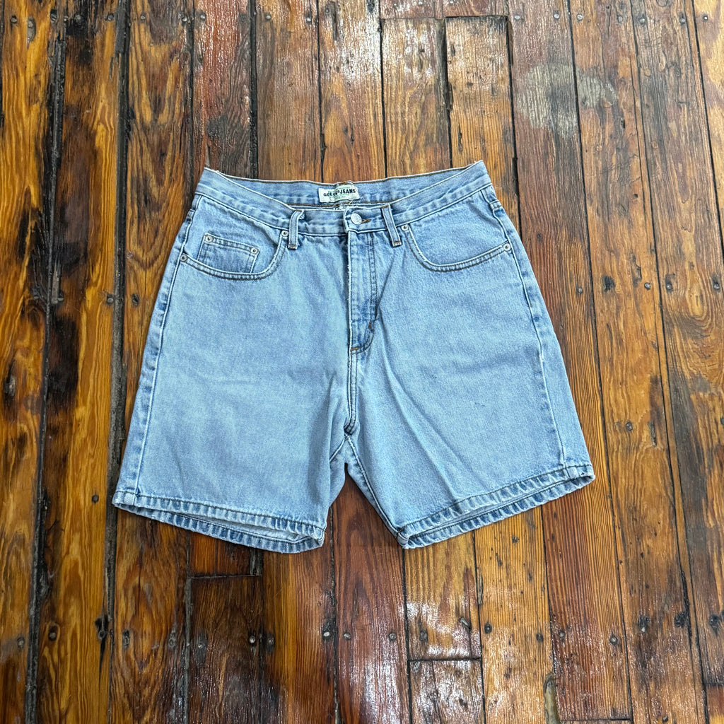 Vintage Guess USA Denim Jean Shorts Sz 30