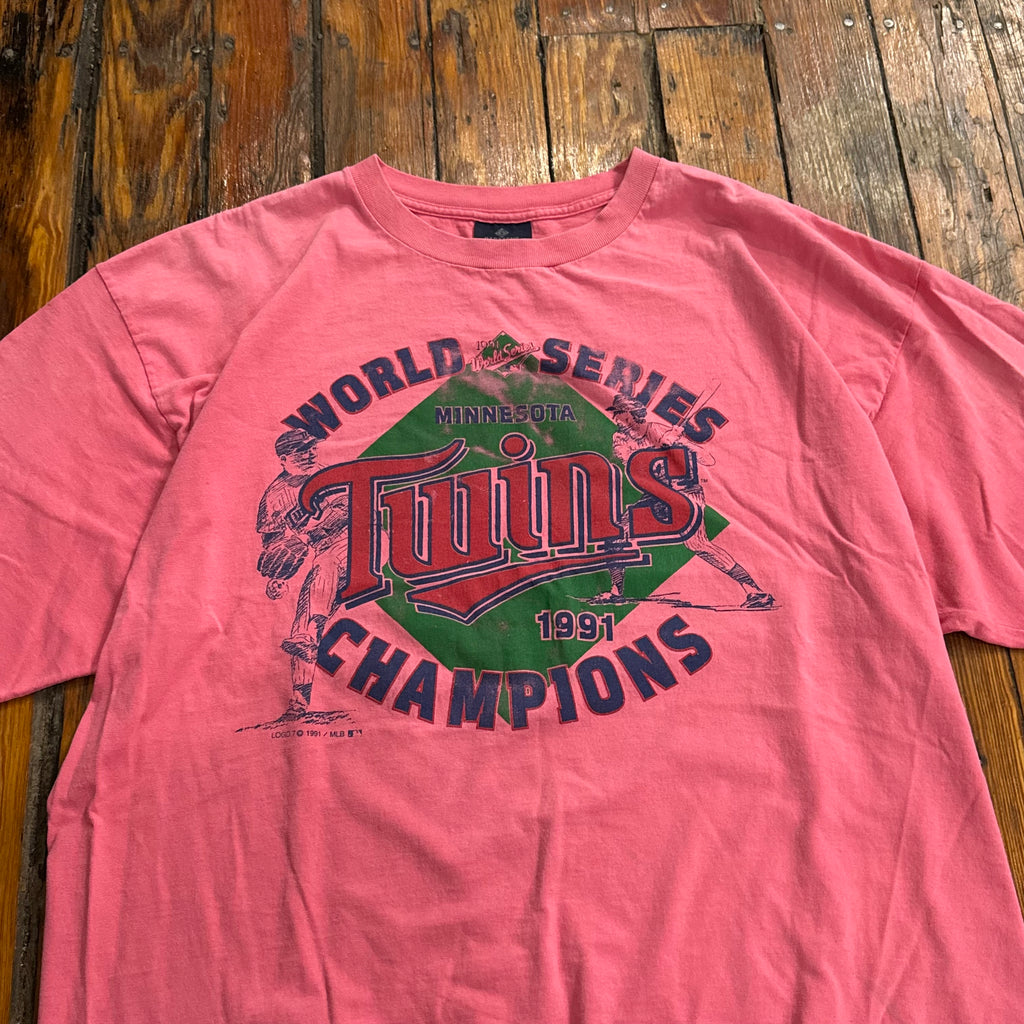 Vintage Minnesota Twins World Series T-shirt Sz XL