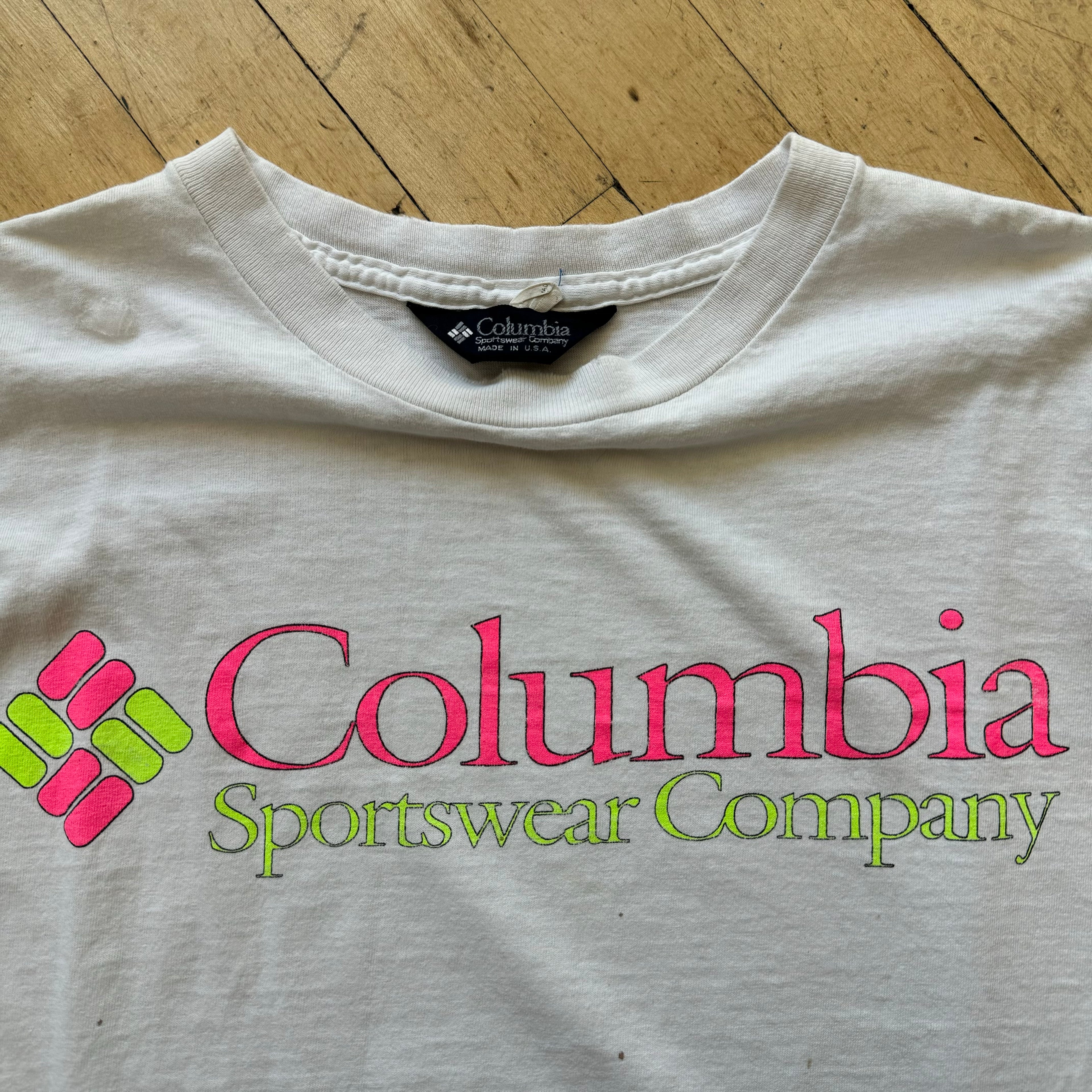 Vintage Columbia Sportswear Company T-shirt Sz L