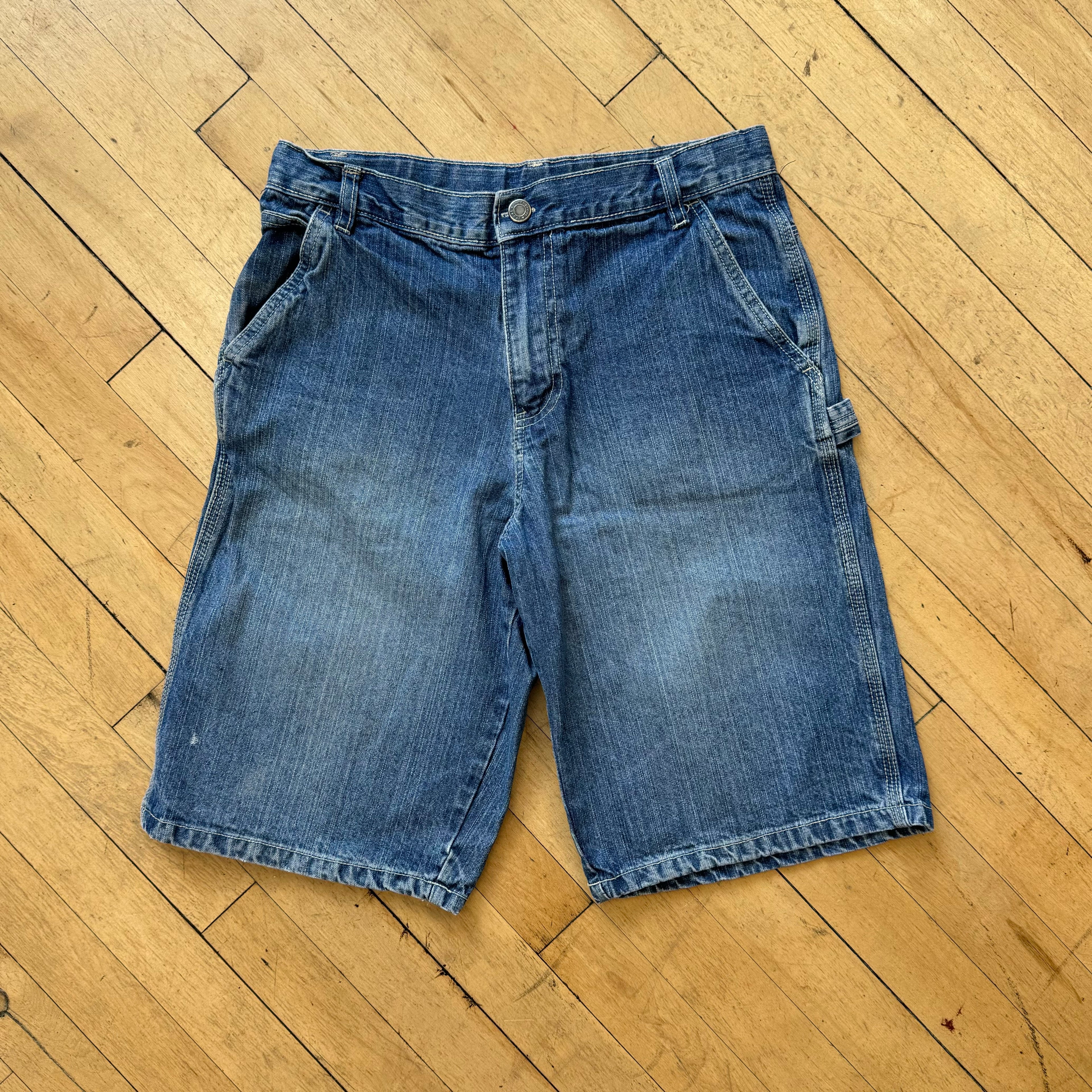 Vintage Faded Glory Denim Jean Shorts Sz 12