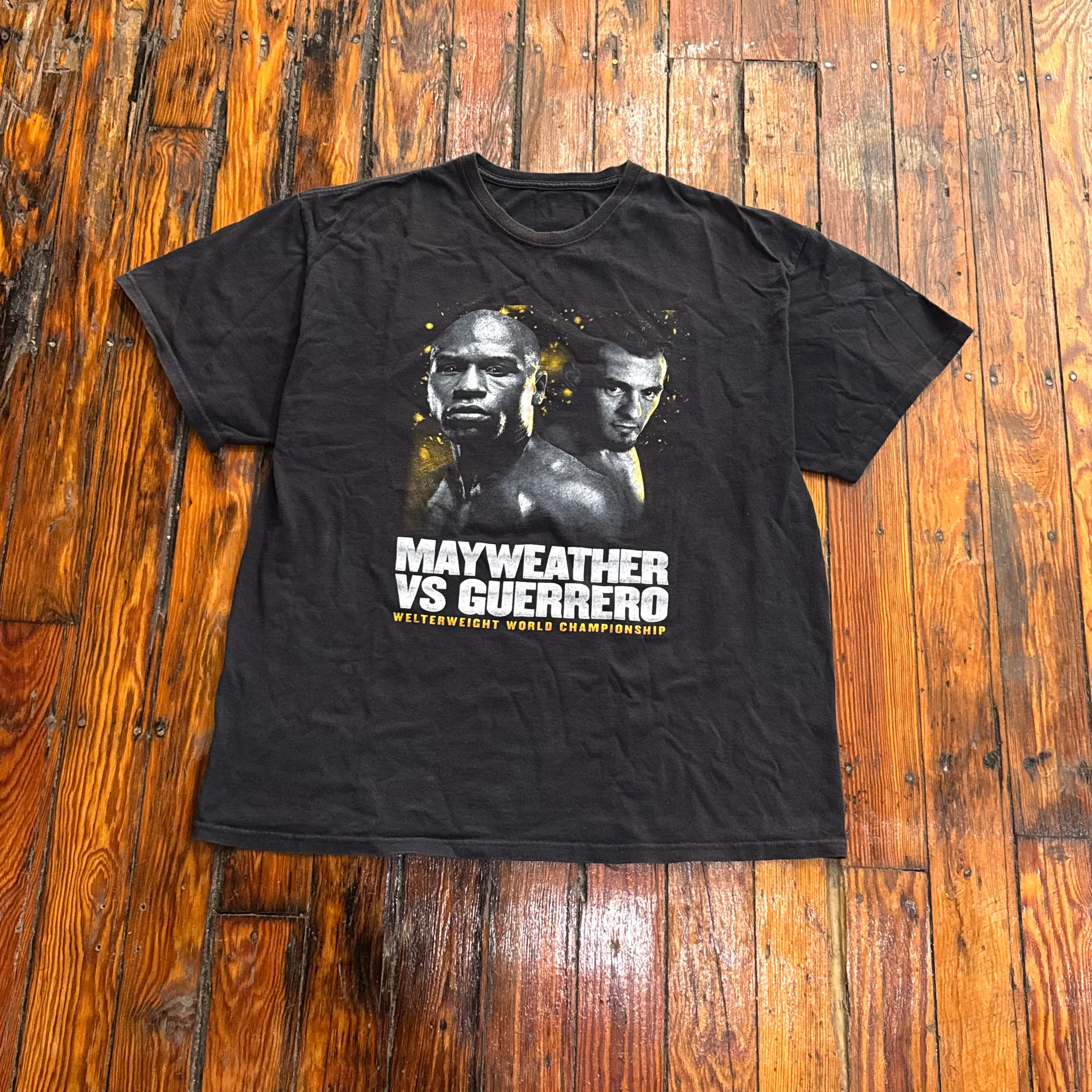 Vintage Mayweather Vs. Guerrero T-shirt Sz XL