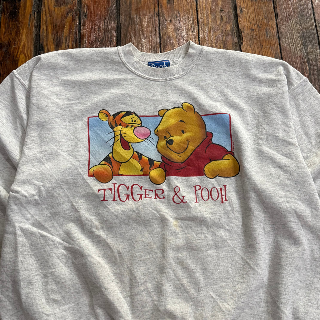 Vintage Tiger & Pooh Crewneck Sz L