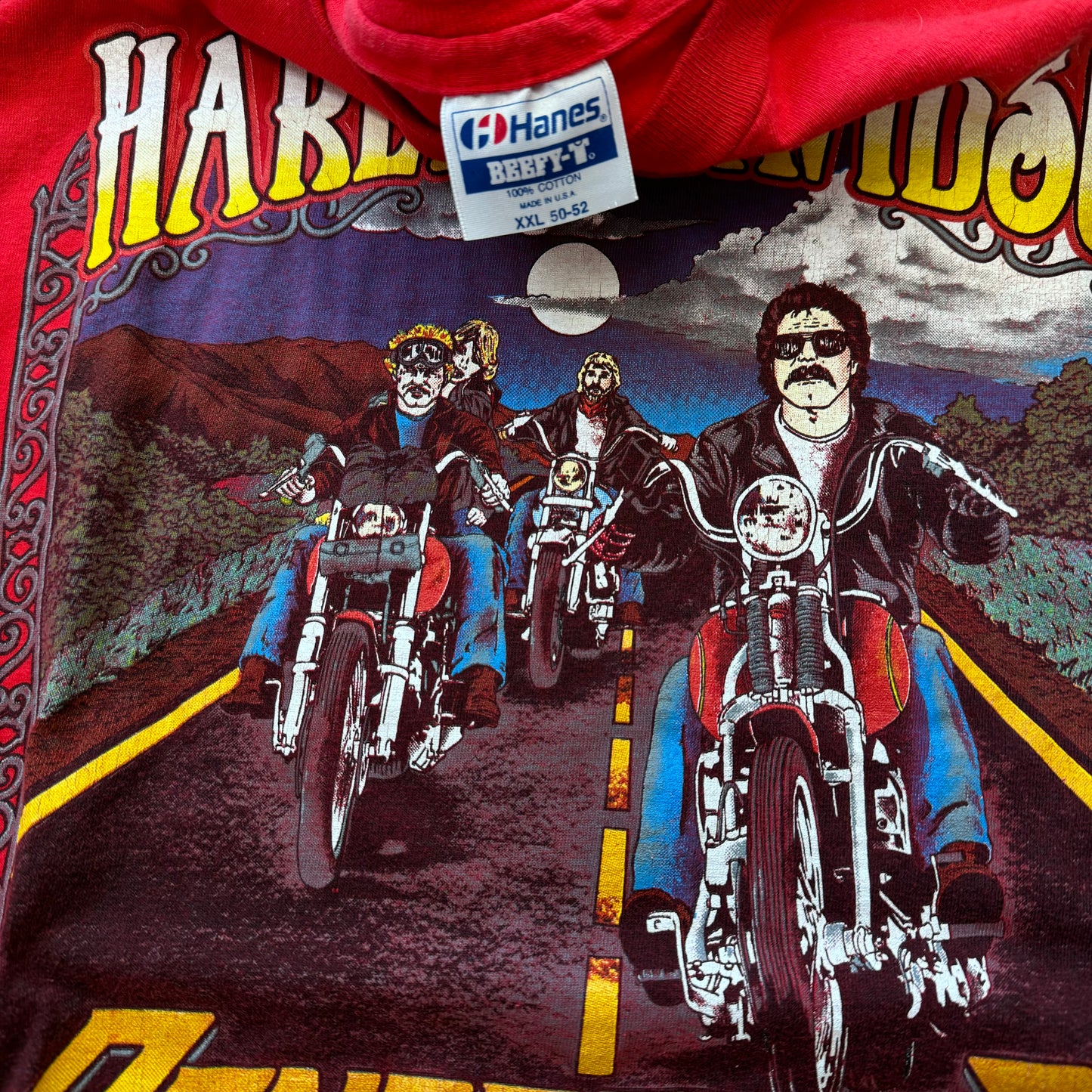 Vintage Harley Davidson Rendezvous T-shirt Sz XXL