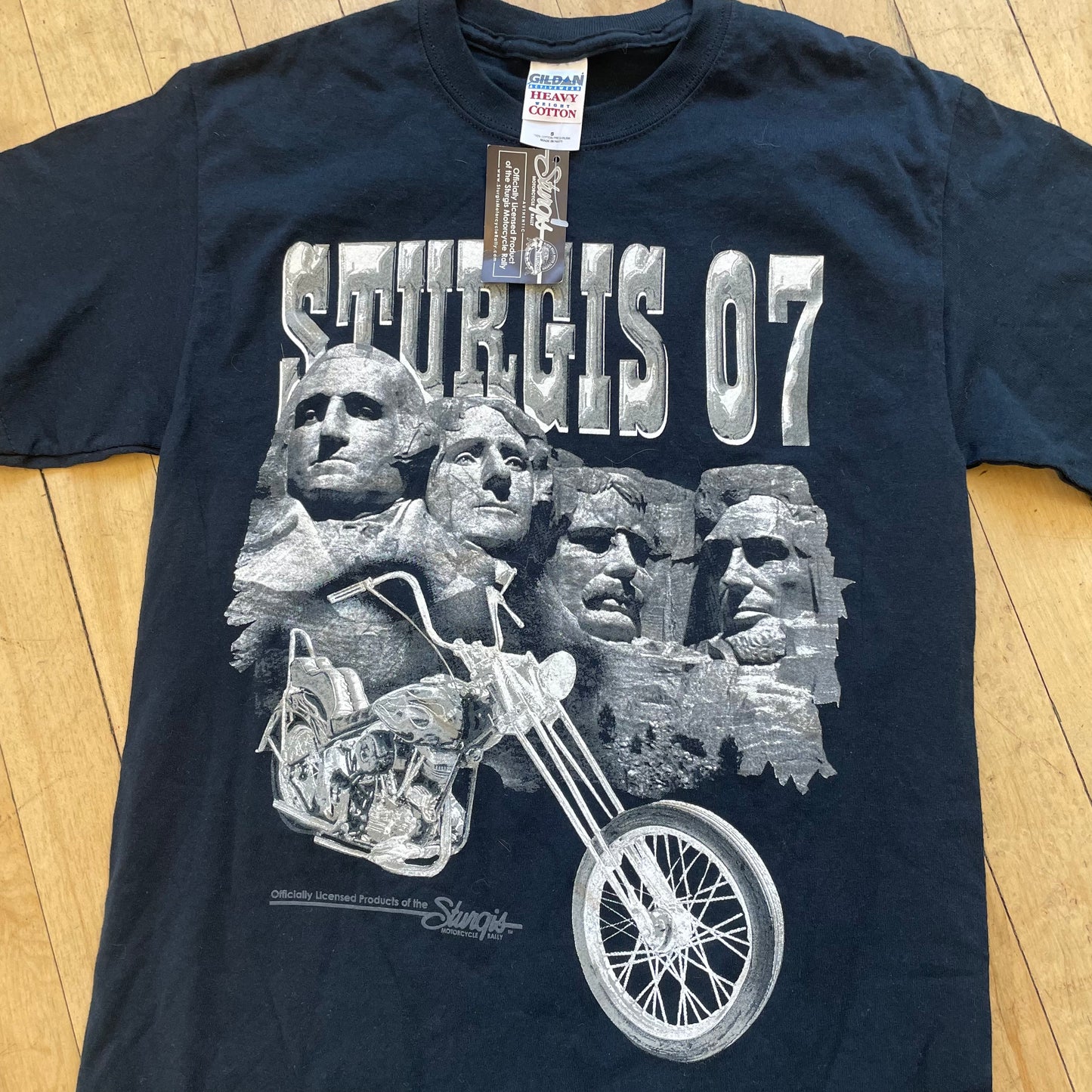 2007 Sturgis Bike Rally T-shirt Sz S (DS)