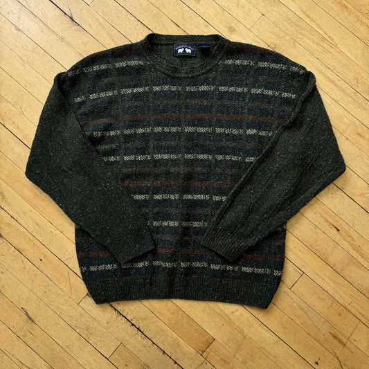 Vintage Woods Gray Sweater Sz L