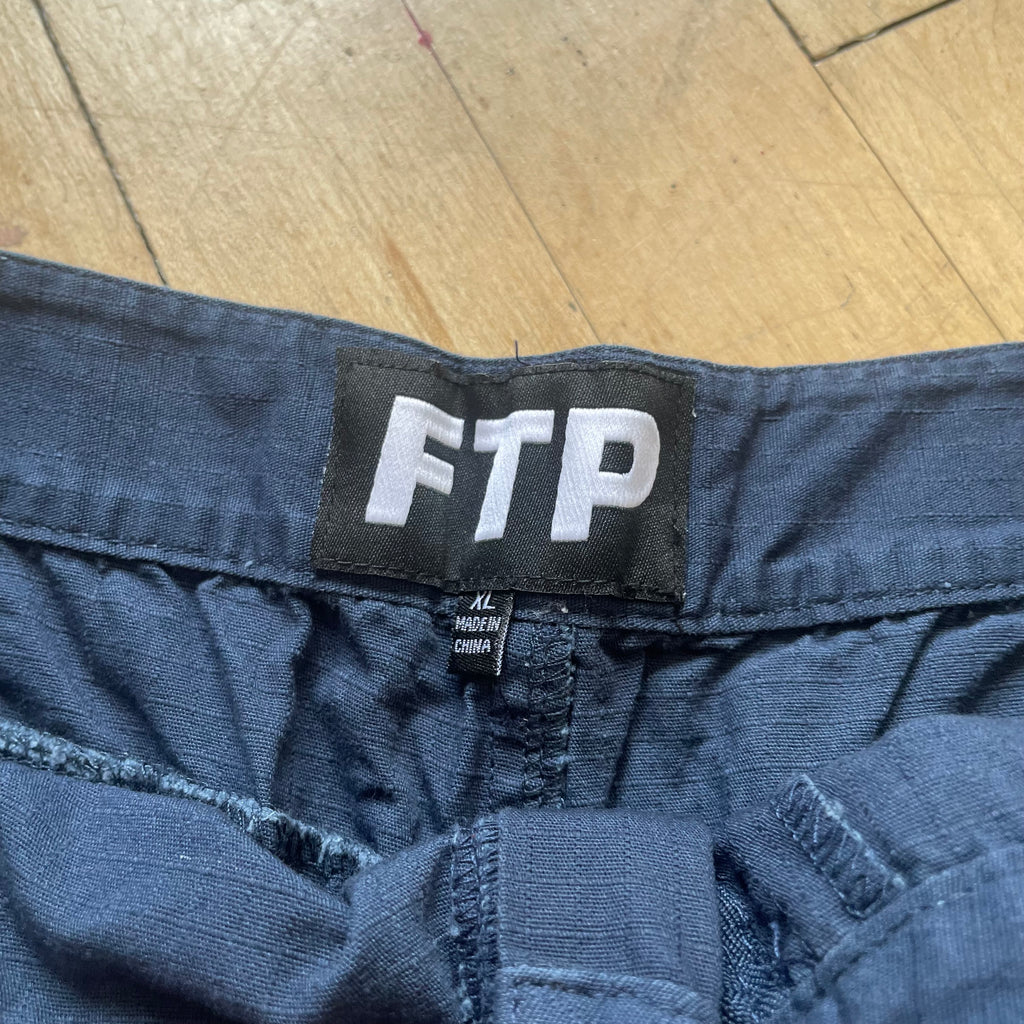 Navy Blue FTP Cargo Shorts (XL)