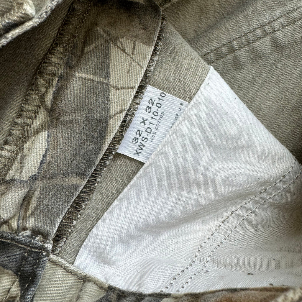 Vintage Camo Cargo Wrangler Denim Jeans Sz 32x32