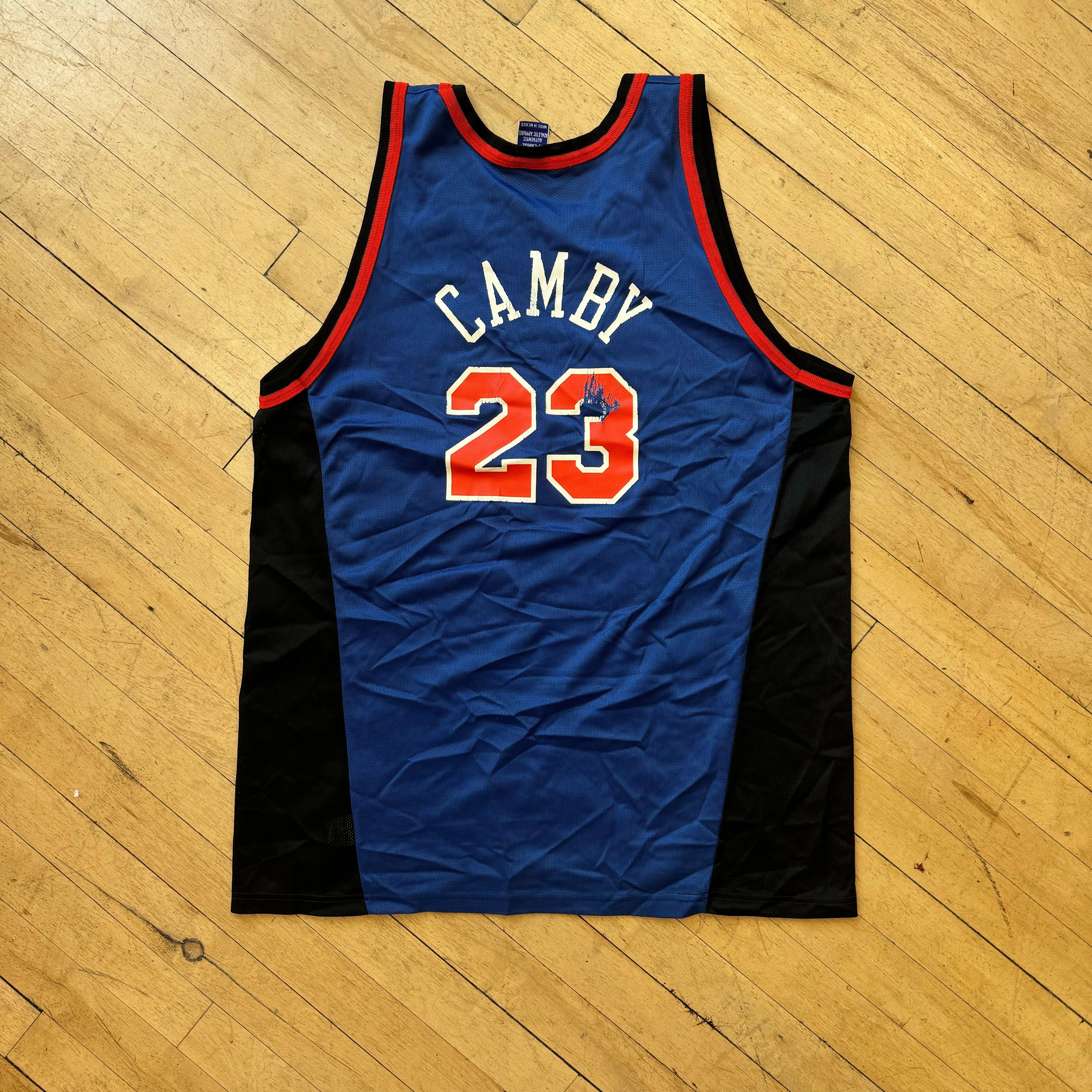 Vintage Champion New York Knicks “Camby” Jersey Sz 48