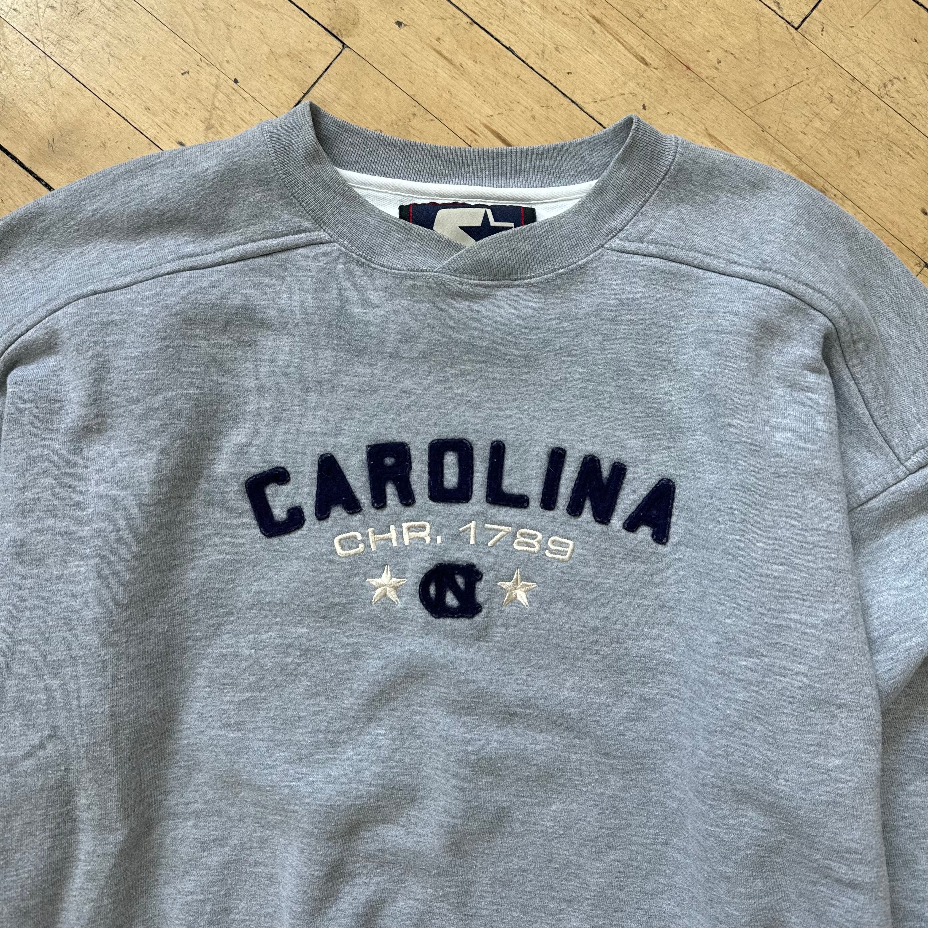 Vintage Starter North Carolina CrewNeck Sz XL