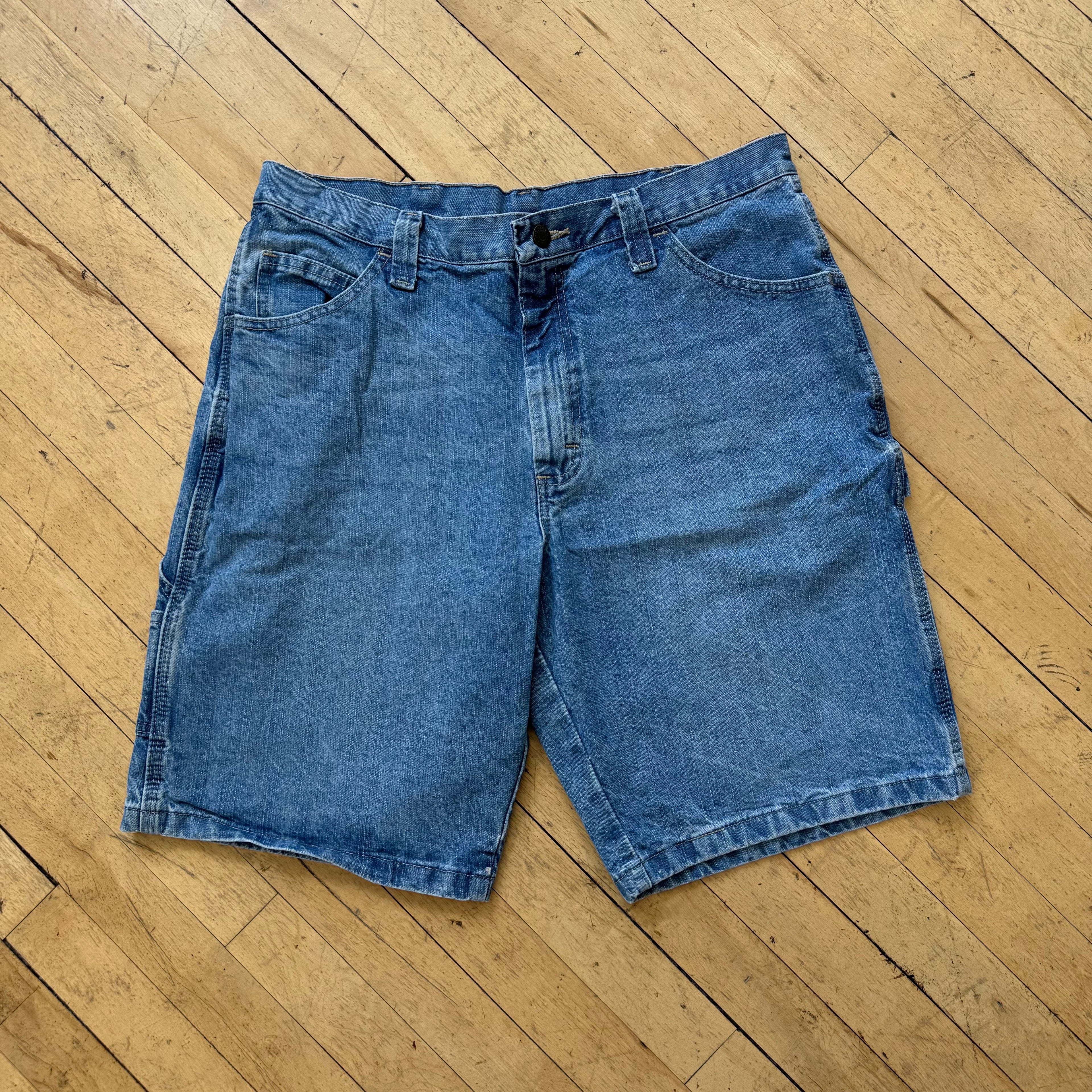 Vintage Wrangler Denim Jean Shorts Sz 34