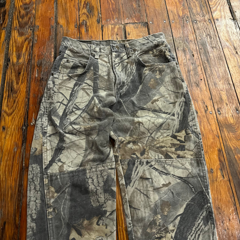 Vintage Wrangler Camo Denim Jeans Sz 30x30
