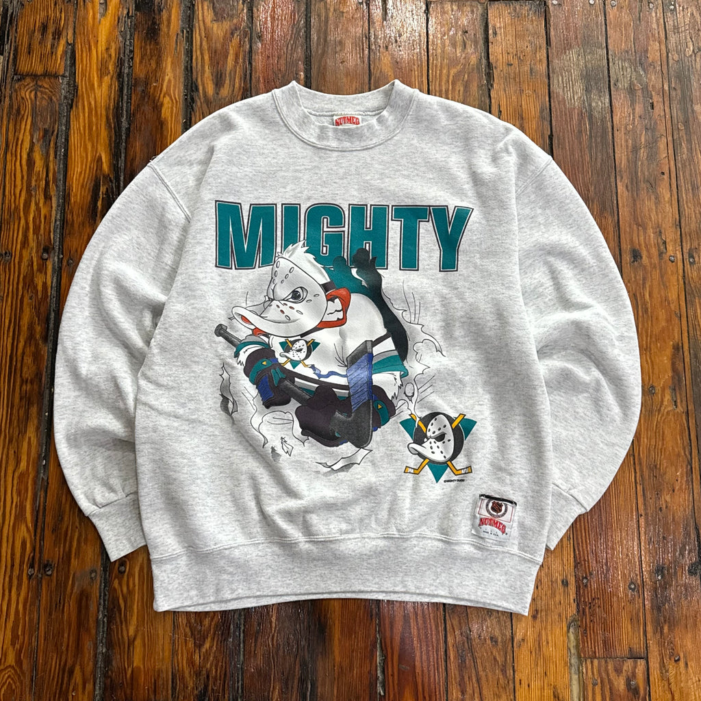Vintage Mighty Ducks Break Through Crewneck Sz L