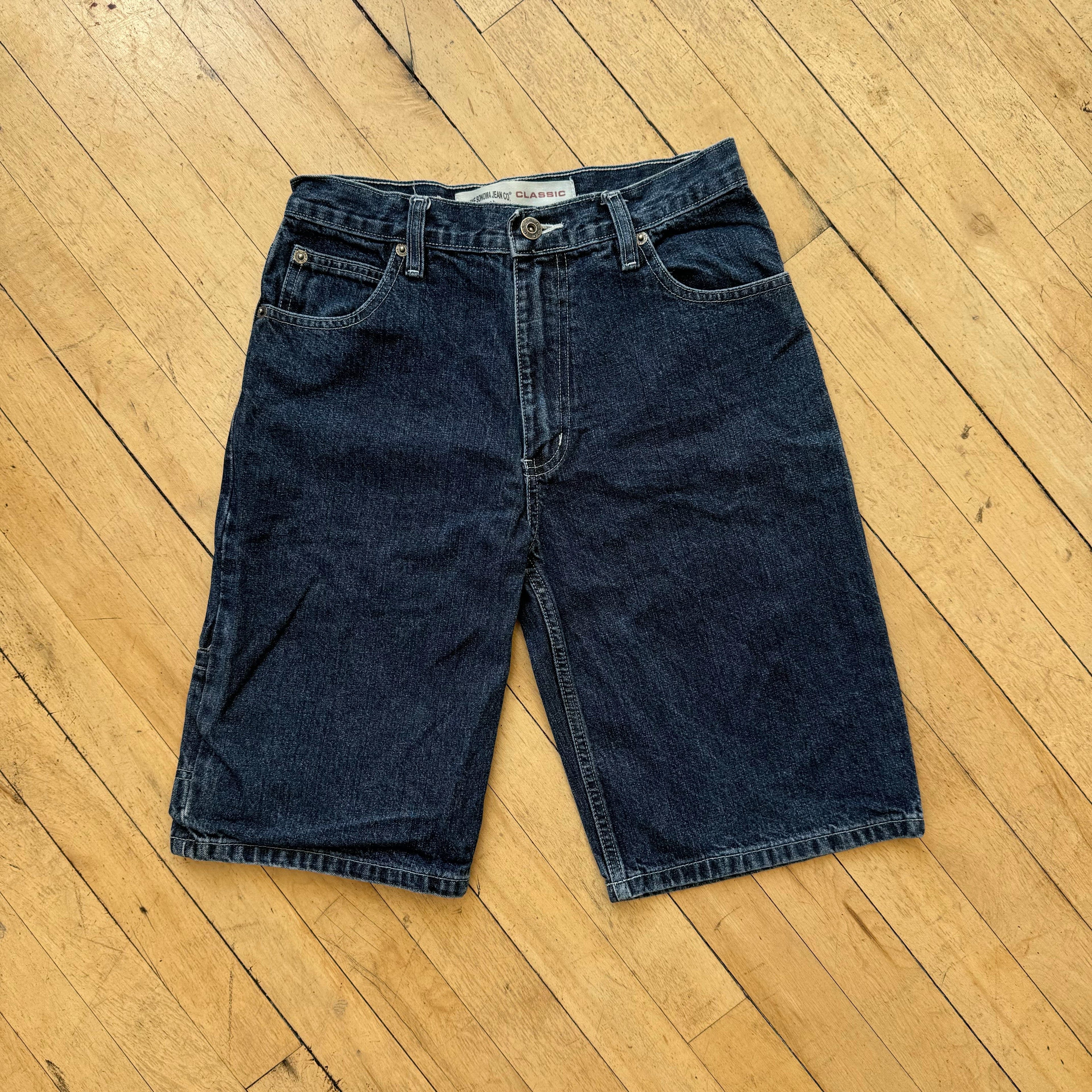 Vintage Soma Denim Jean Shorts Sz 14