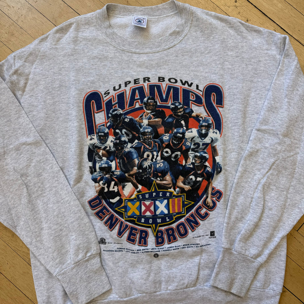 Vintage Super Bowl Champion’s Broncos CrewNeck Sz XL