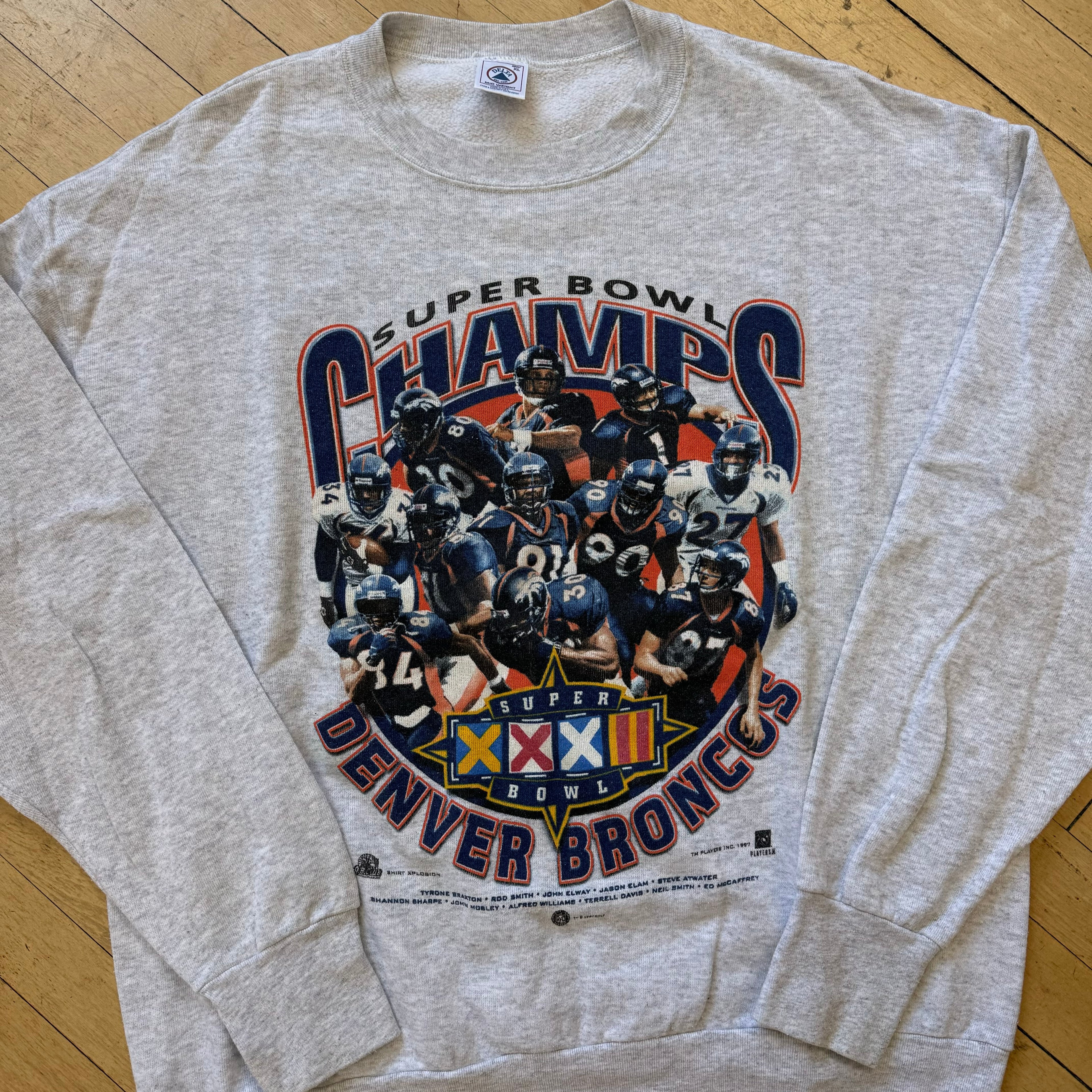 Vintage Super Bowl Champion’s Broncos CrewNeck Sz XL