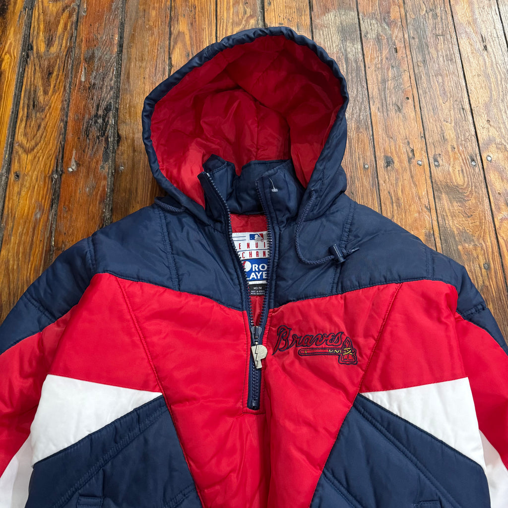 Vintage Atlanta Braves ProPlayer Jacket Sz L