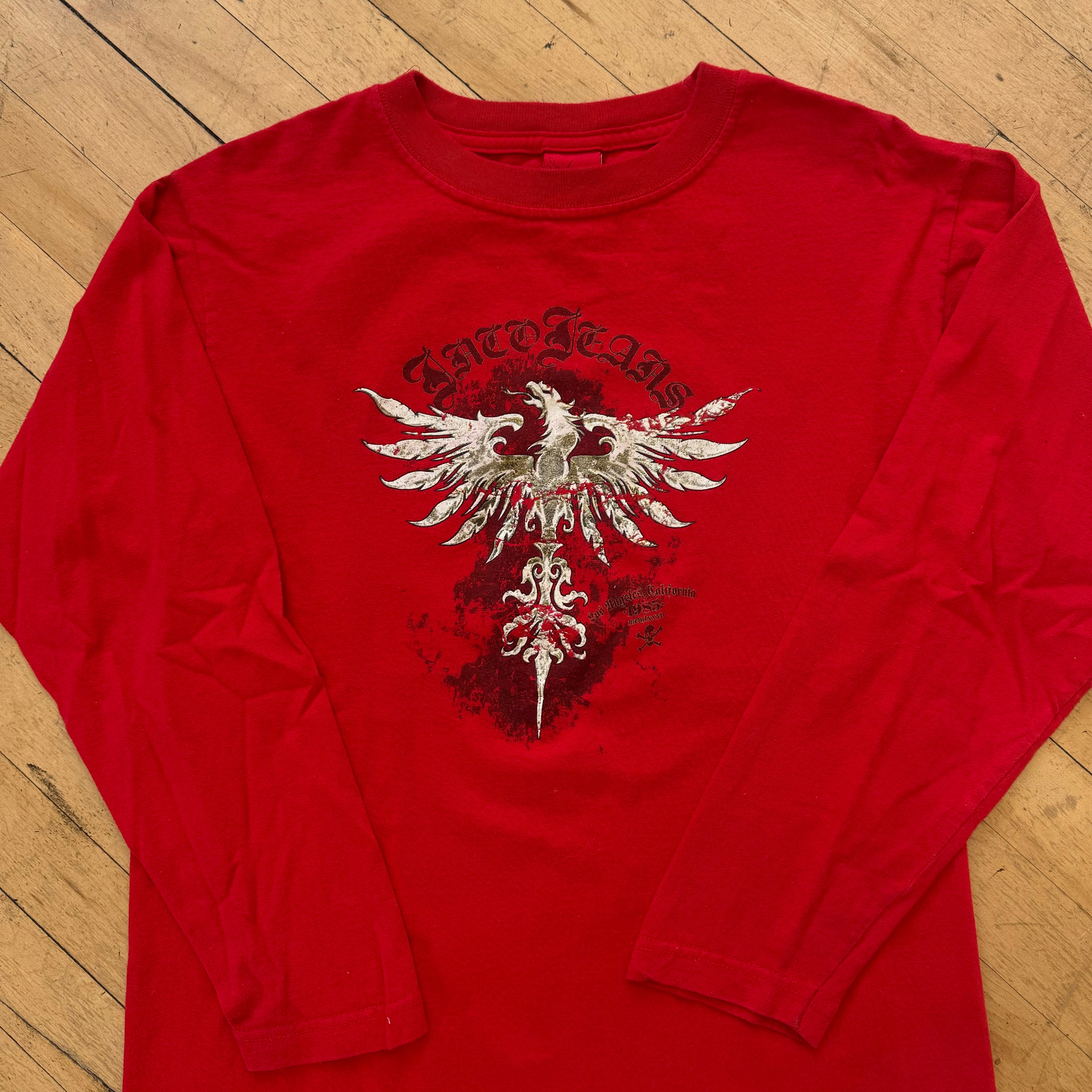 Y2K Jnco Jeans LongSleeve T-shirt Sz YTH XL