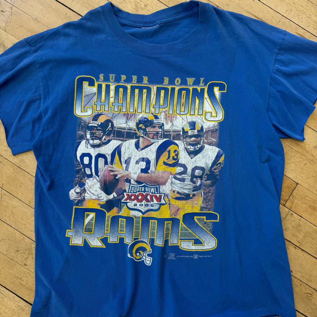 Vintage St. Louis Rams Super Bowl T-shirt Sz M