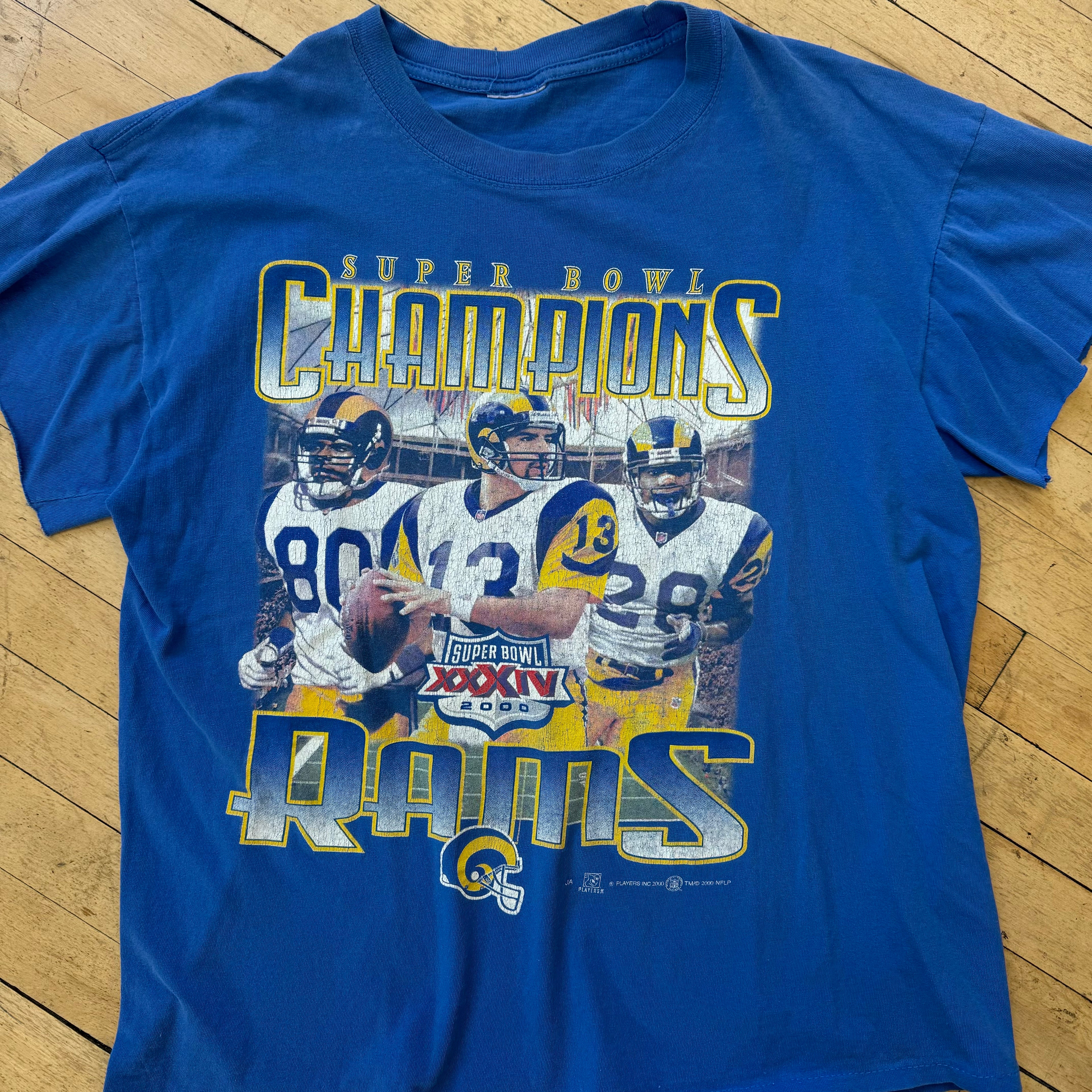 Vintage St. Louis Rams Super Bowl T-shirt Sz M