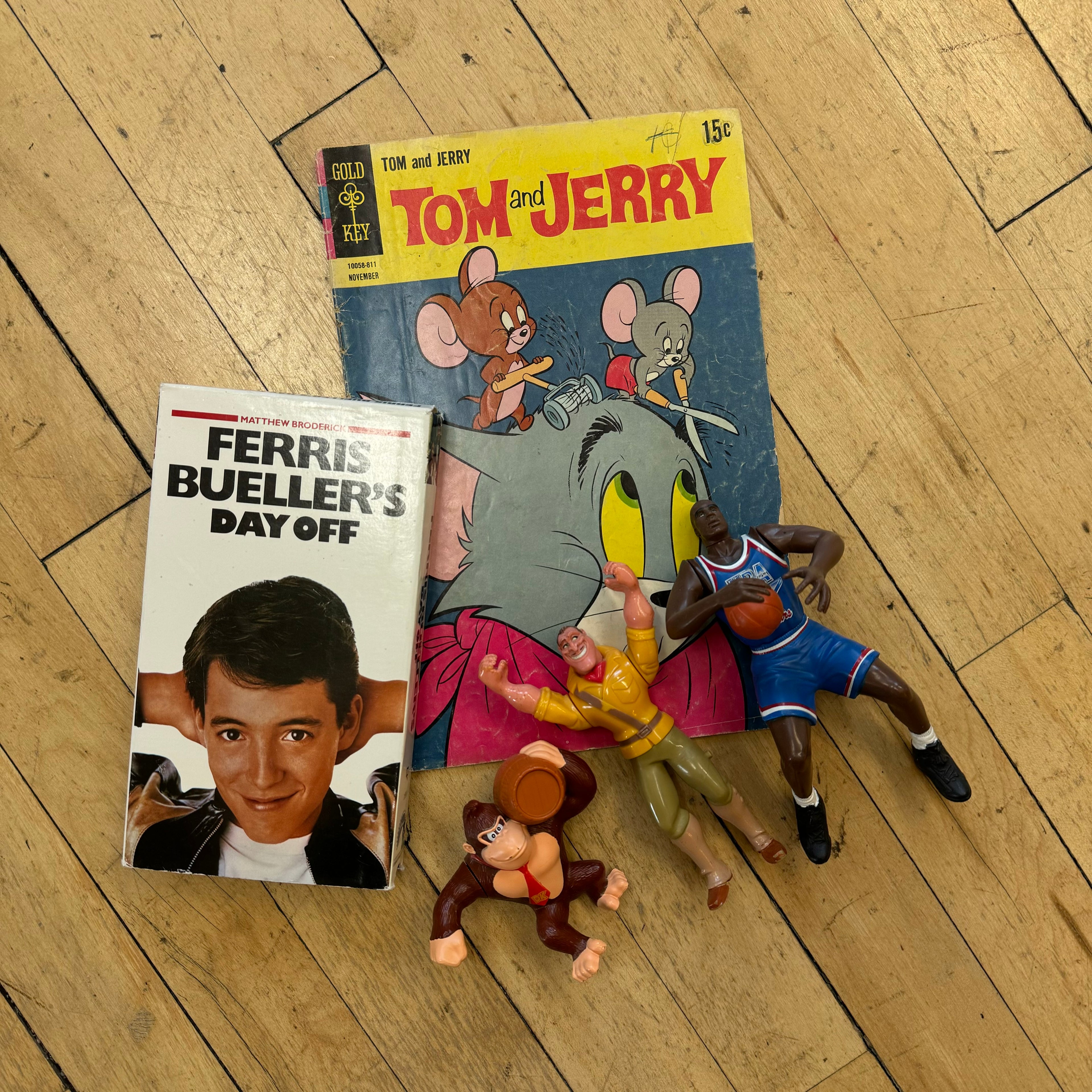 Toy & VHS & Comic Bundle