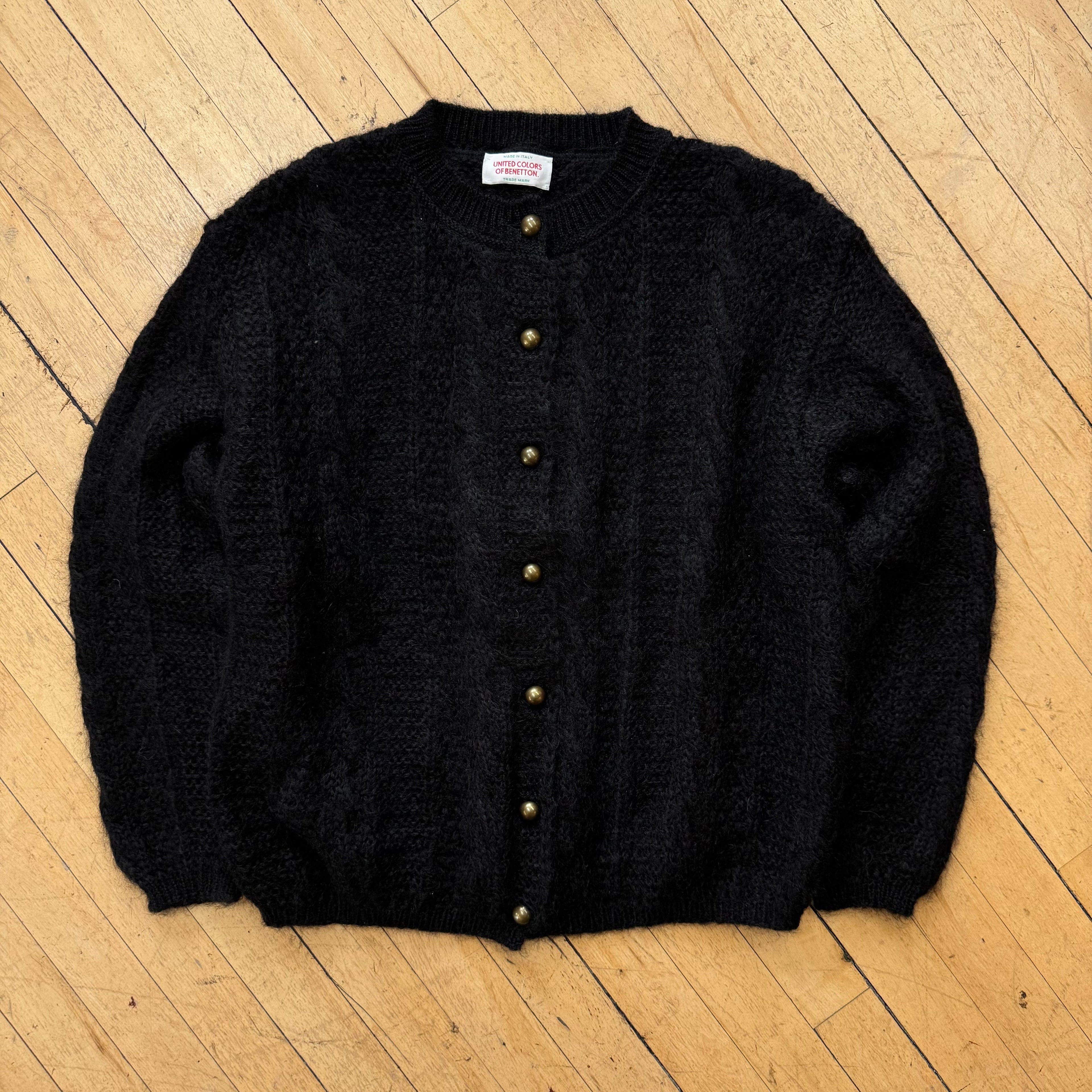 Vintage United Colors of Benetton Cardigan Sweater Sz M