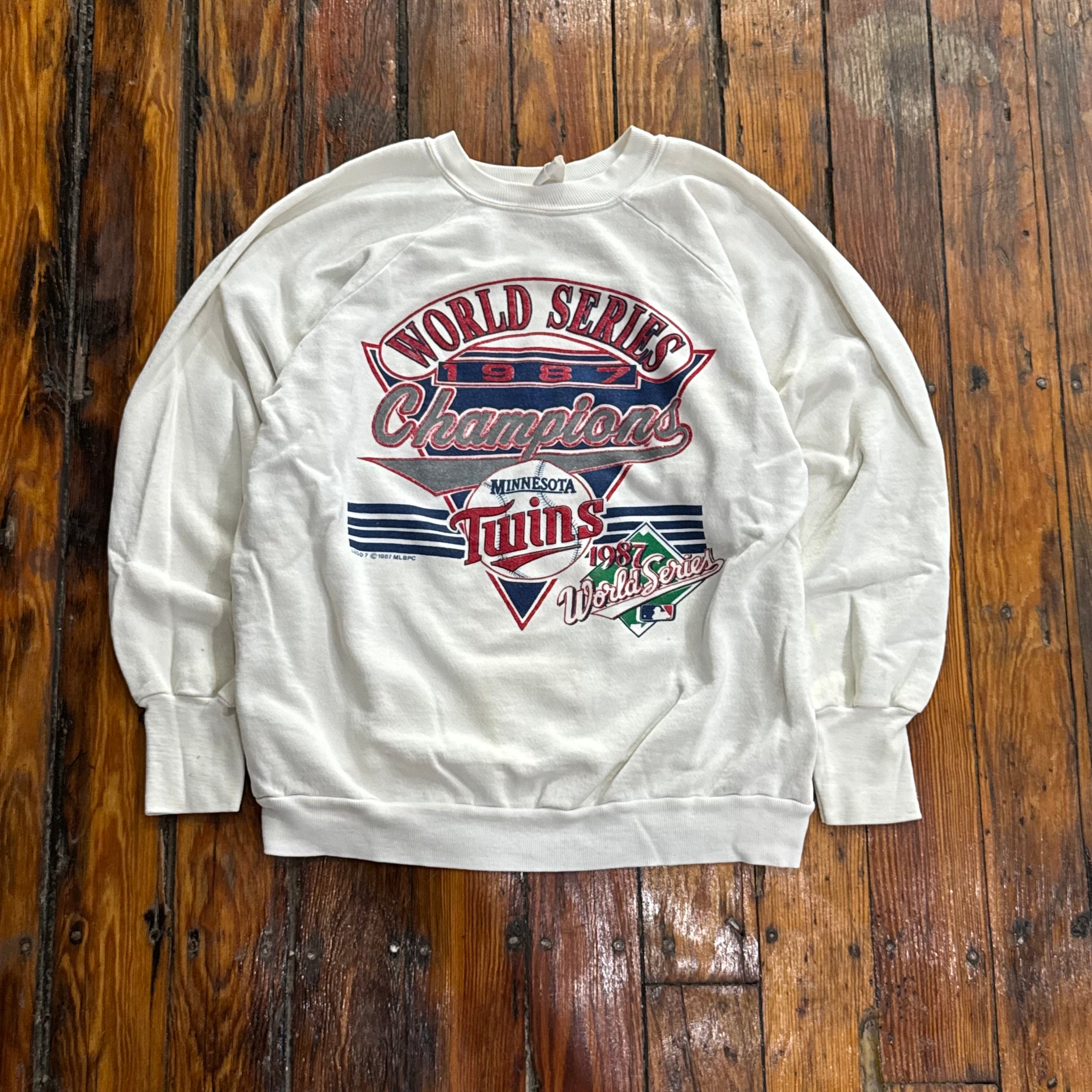 Vintage Twins World Series  Crewneck Sz S