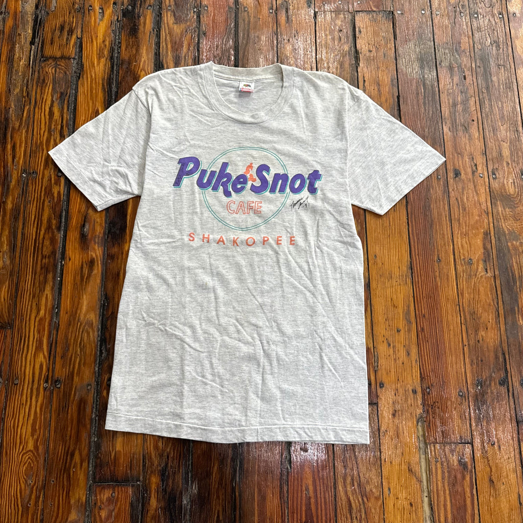Vintage Puke & Snot Cafe T-shirt Sz L