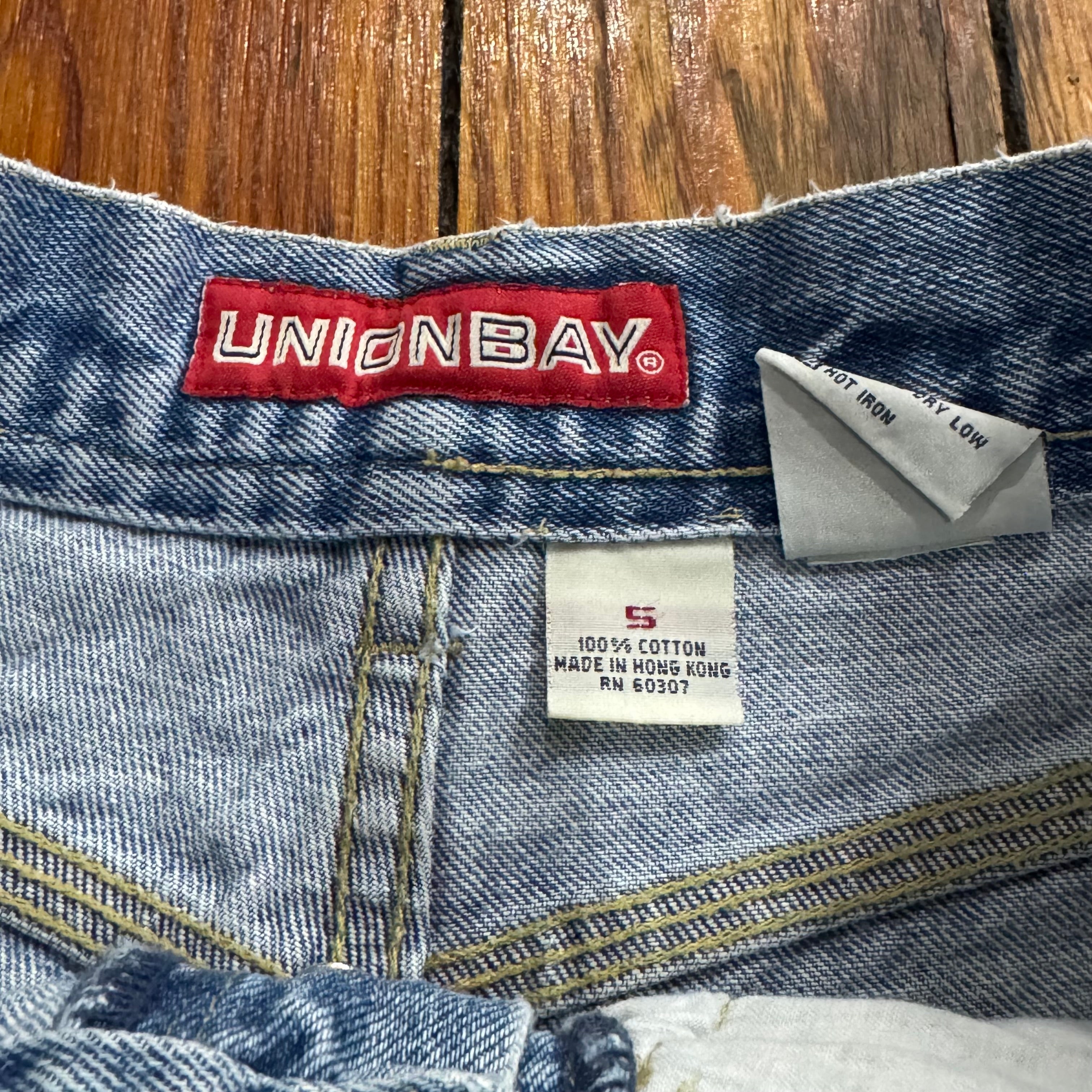 Vintage Light Wash Union Bay Denim Jean Shorts Sz 5