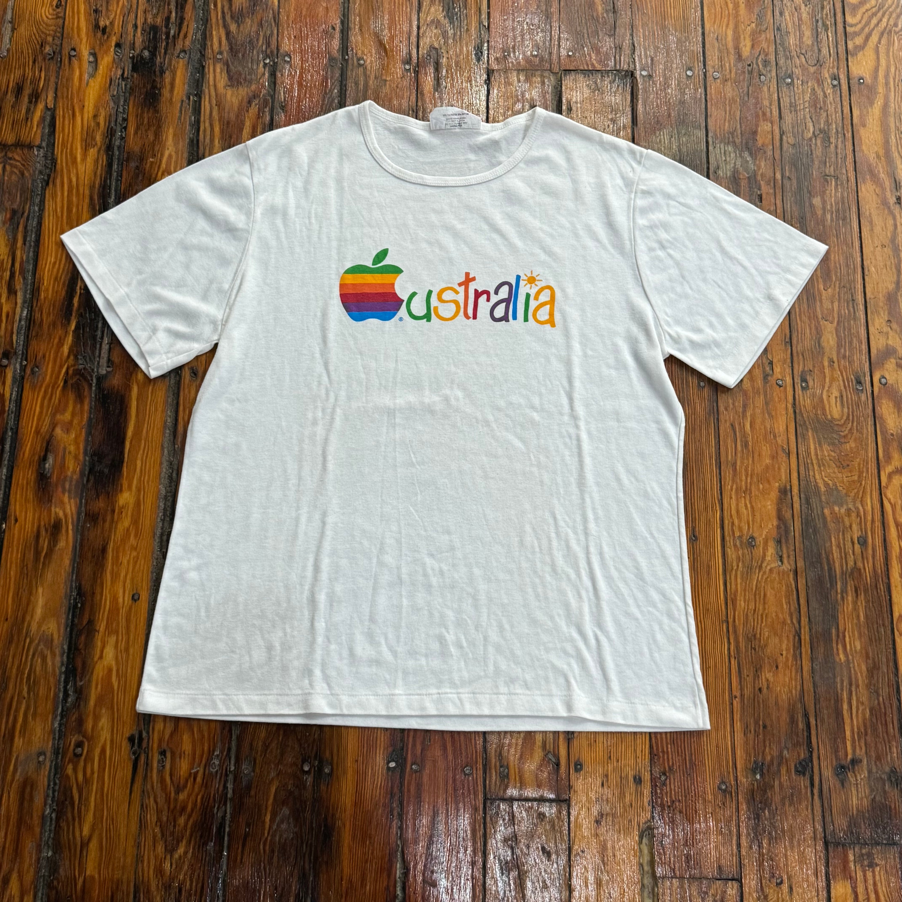 Vintage Apple Australia T-shirt Sz L