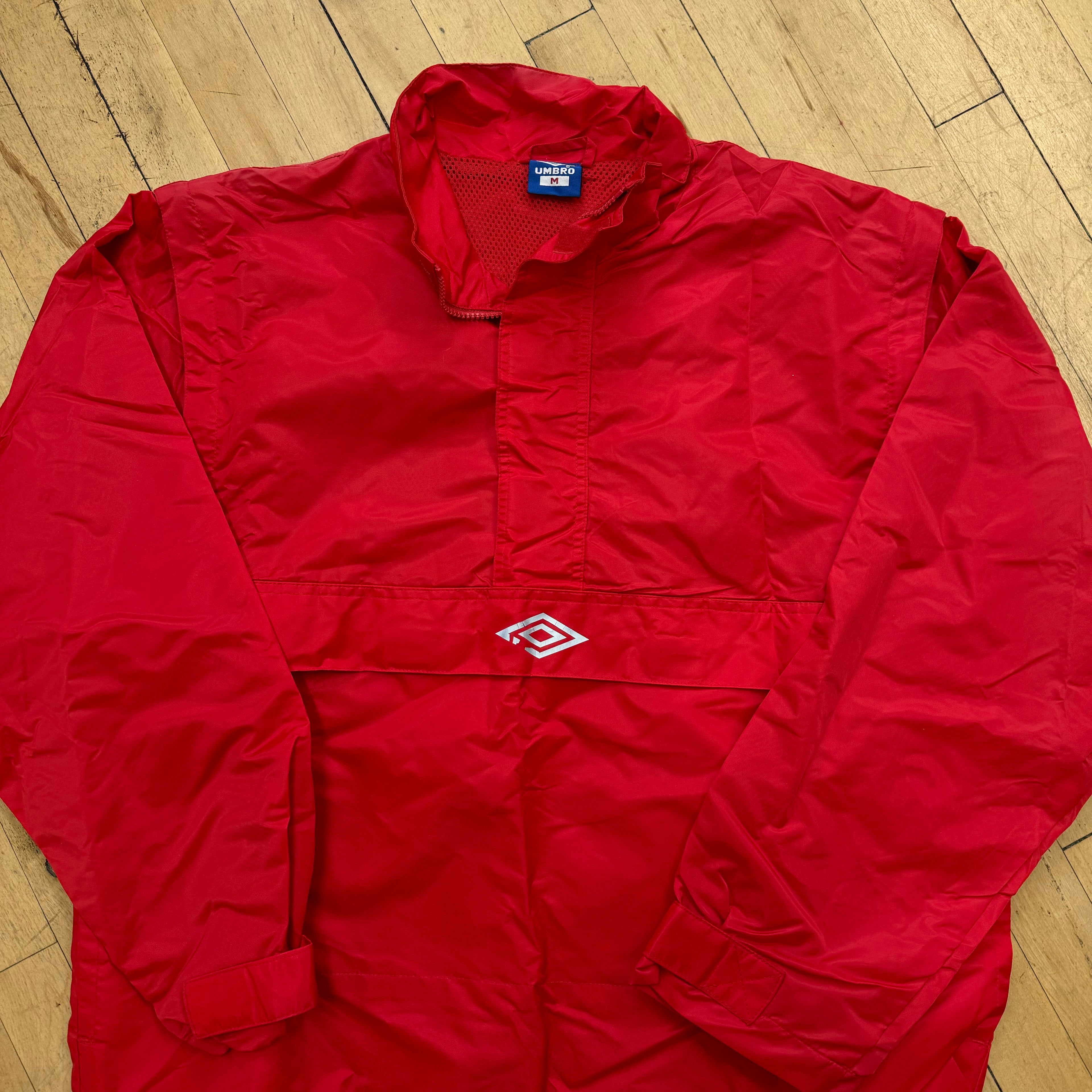 Vintage Umbro Red Zip-Up Jacket Sz XL