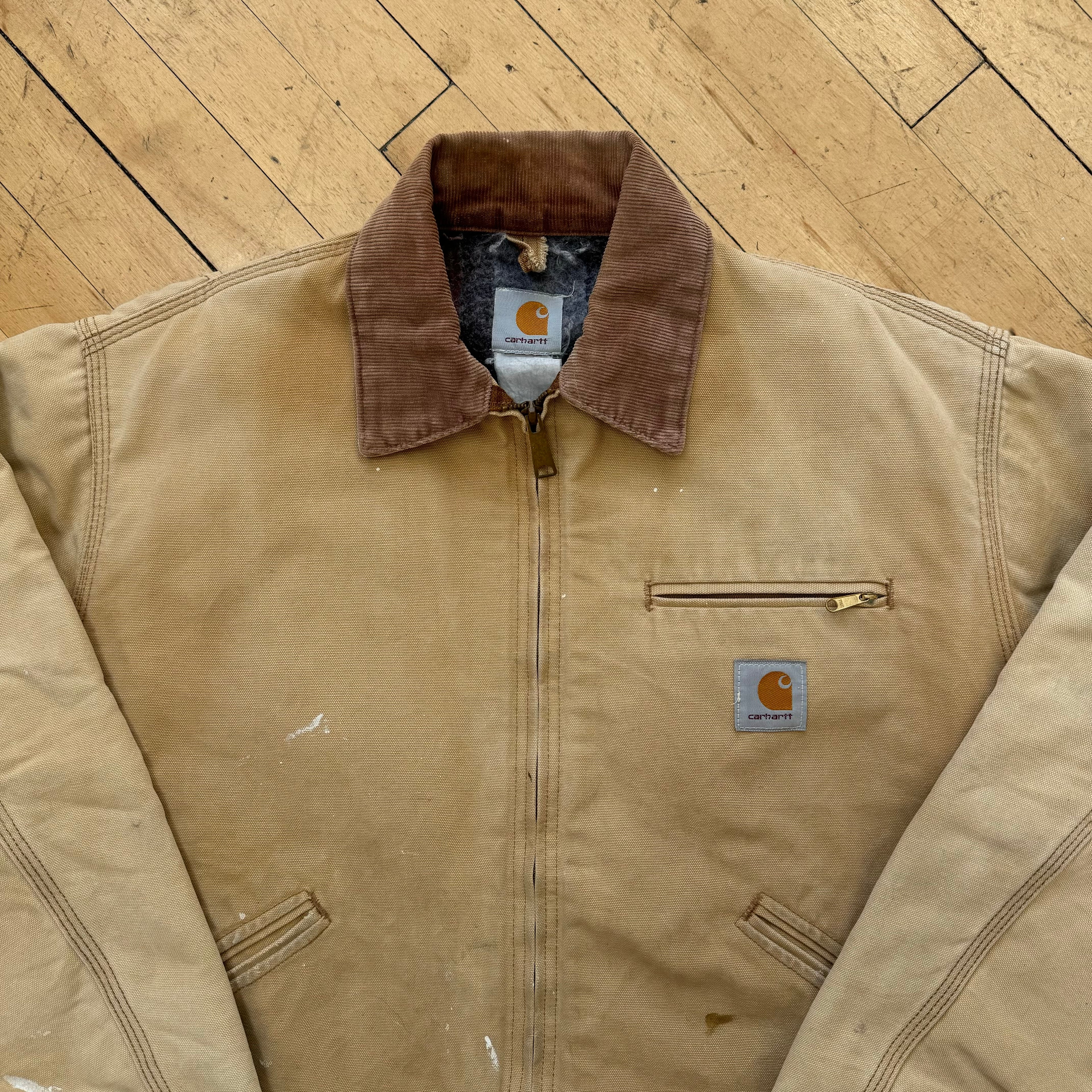 Vintage Faded Carhartt Detroit Jacket Sz M