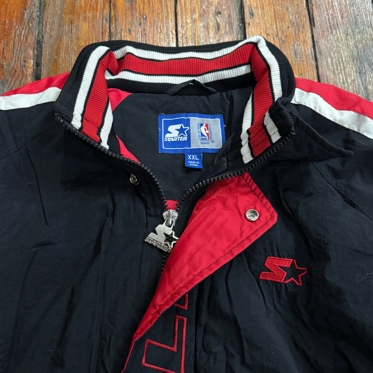 Vintage Stater Chicago Bulls Jacket Sz XXL