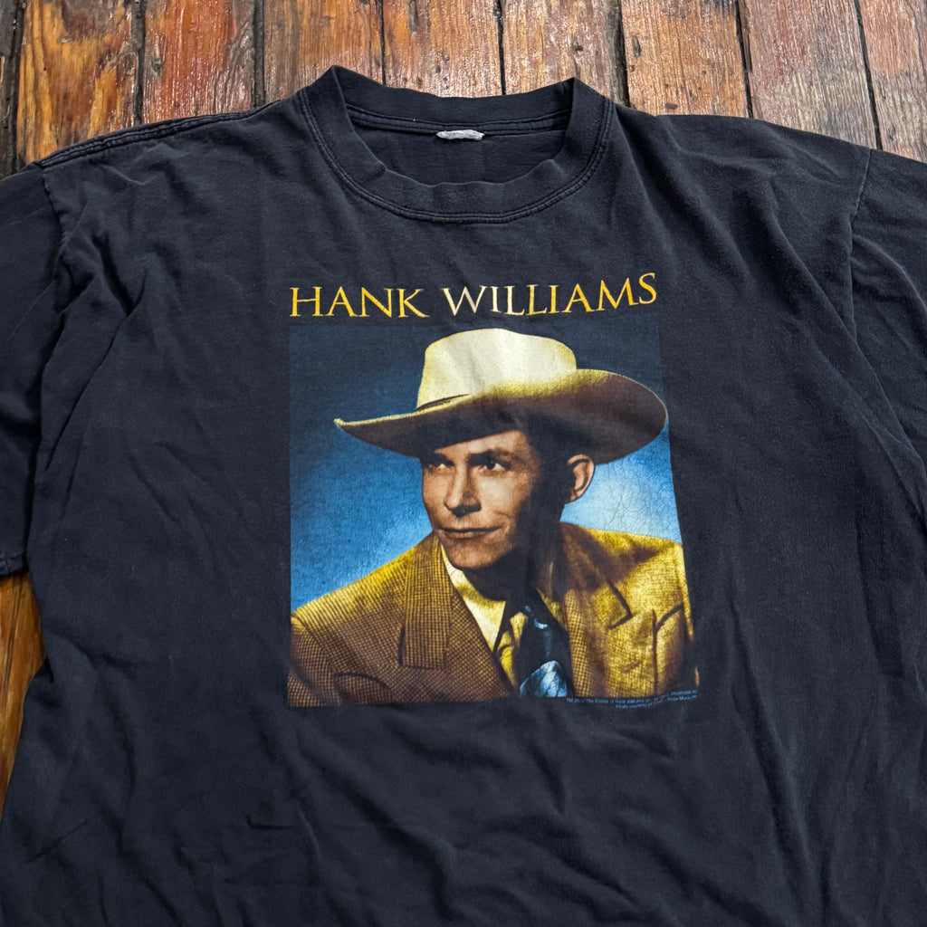 Vintage Hank Williams Portrait T-shirt Sz XL