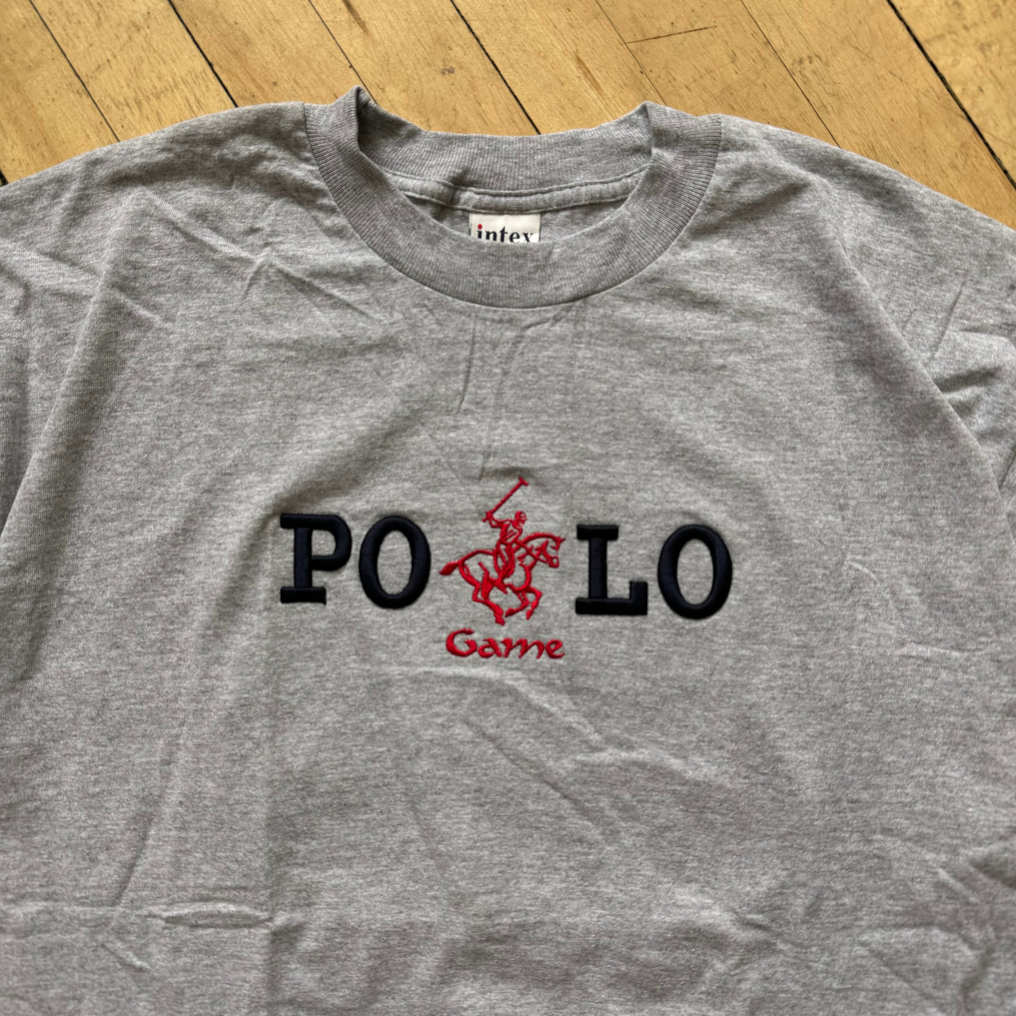 Vintage Polo Game T-shirt Sz L