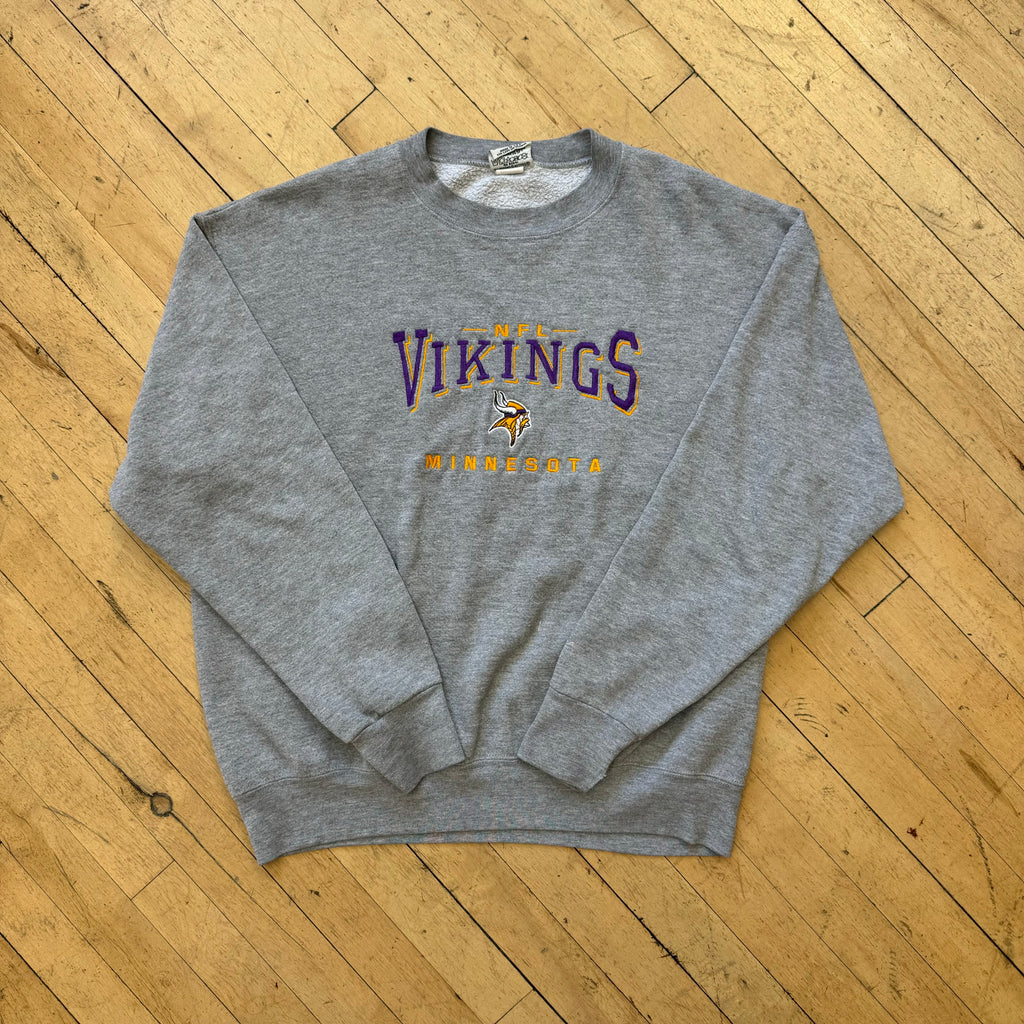 Vintage Nutmeg Minnesota Vikings CrewNeck Sz L