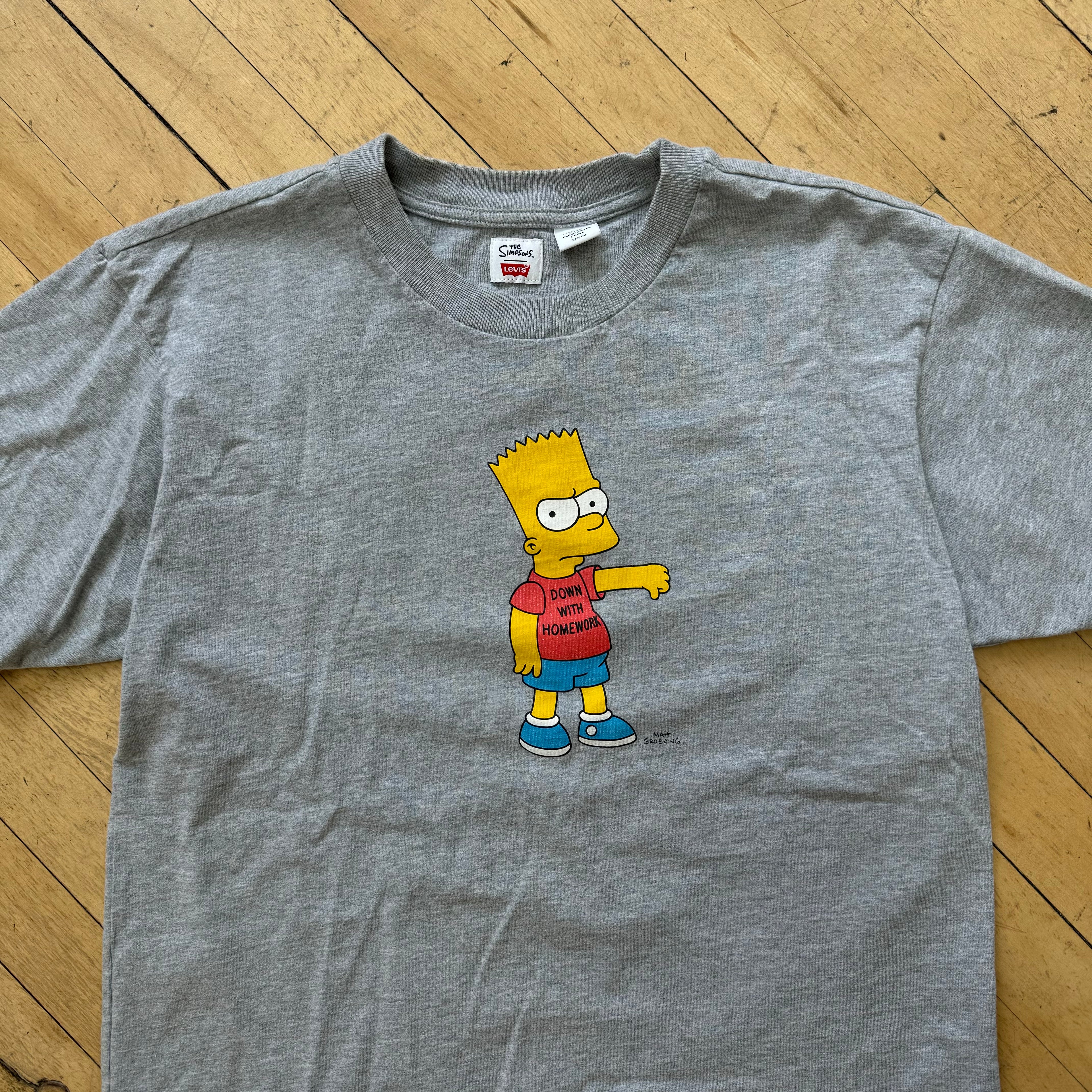 Y2K Levi’s Simpsons T-shirt Sz S