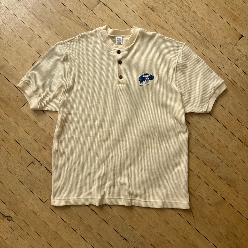 Vintage American Pitbull Body Amour Waffle T-shirt Sz XL