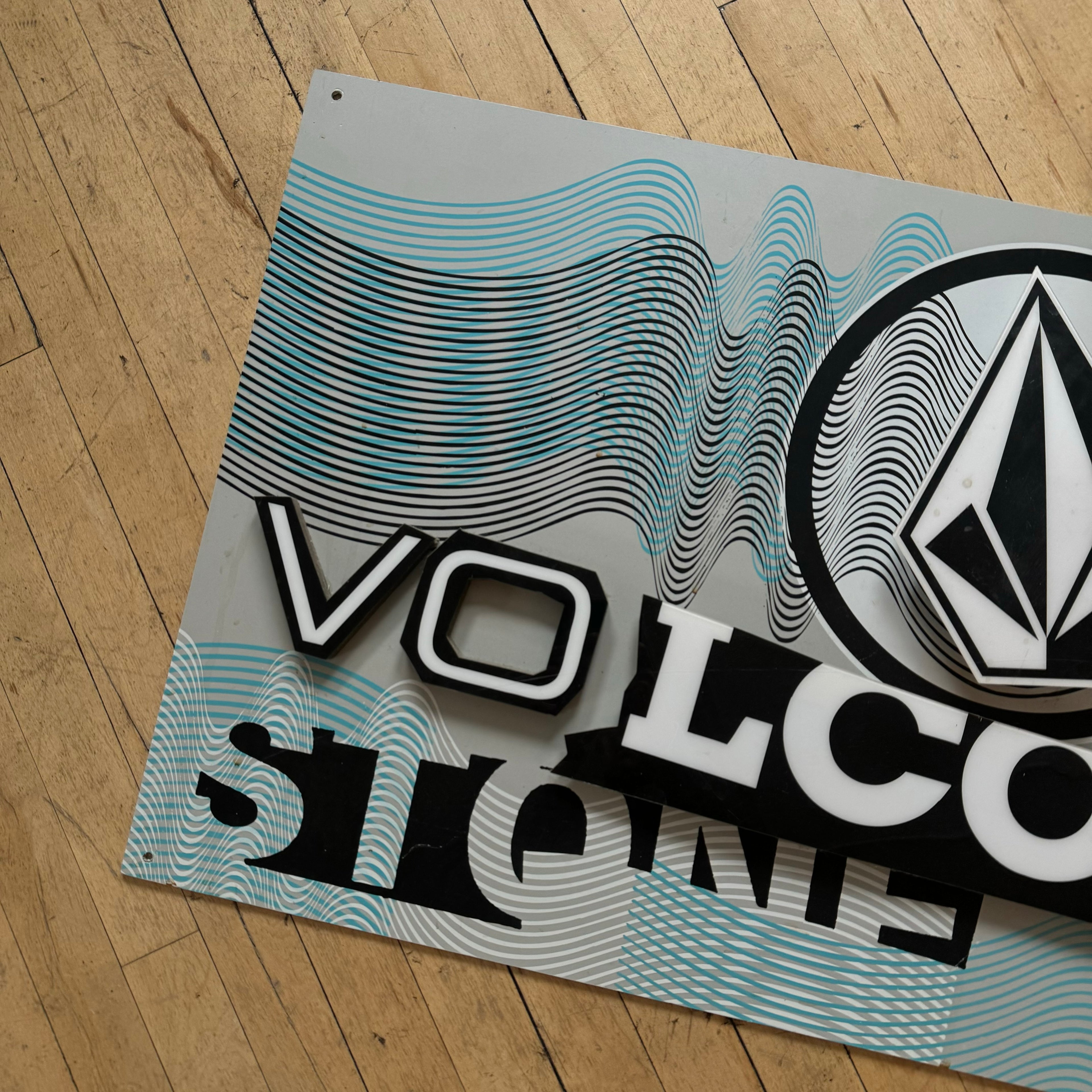 Original Volcom Stone Store Display Promo
