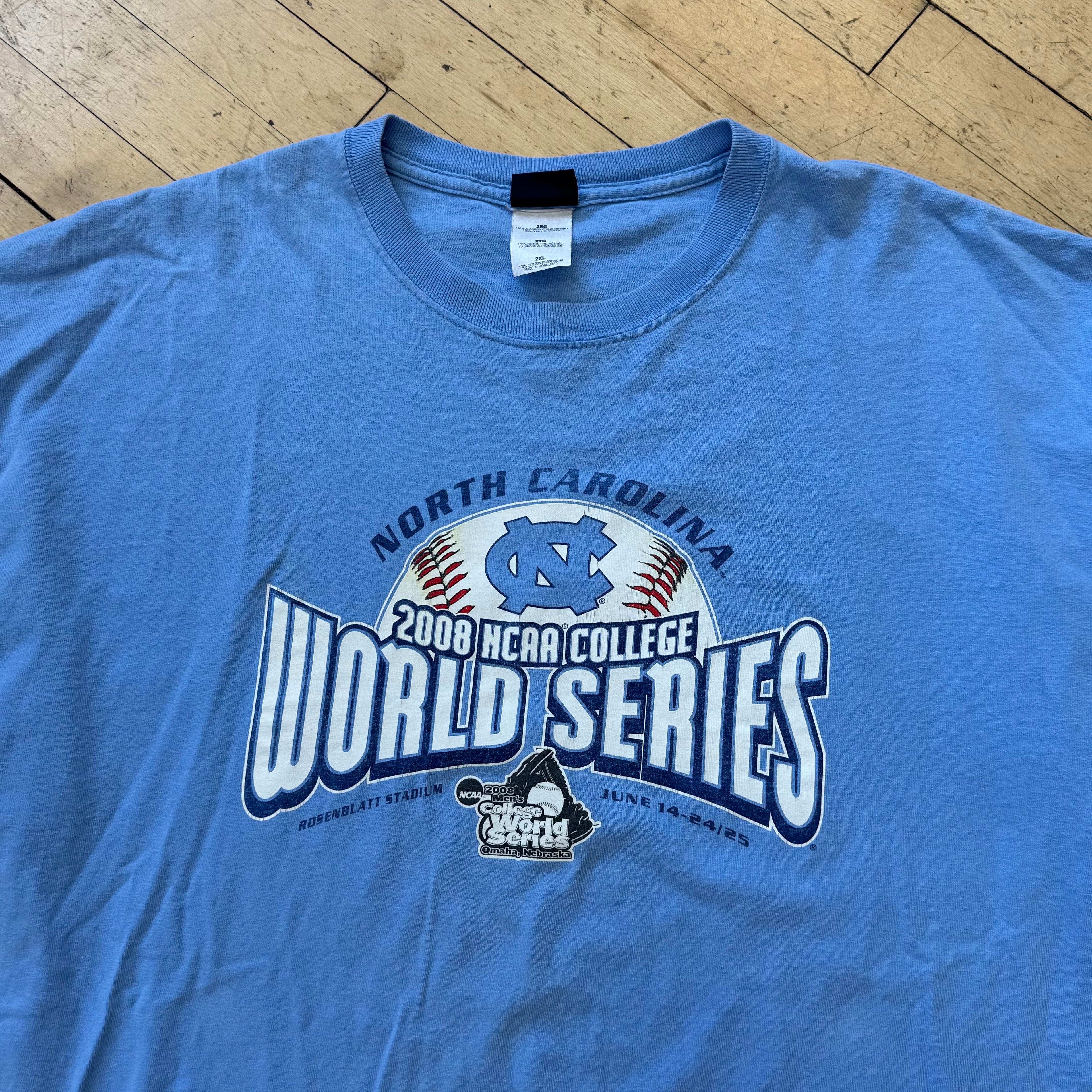 2000s North Carolina World Series T-shirt Sz XXL