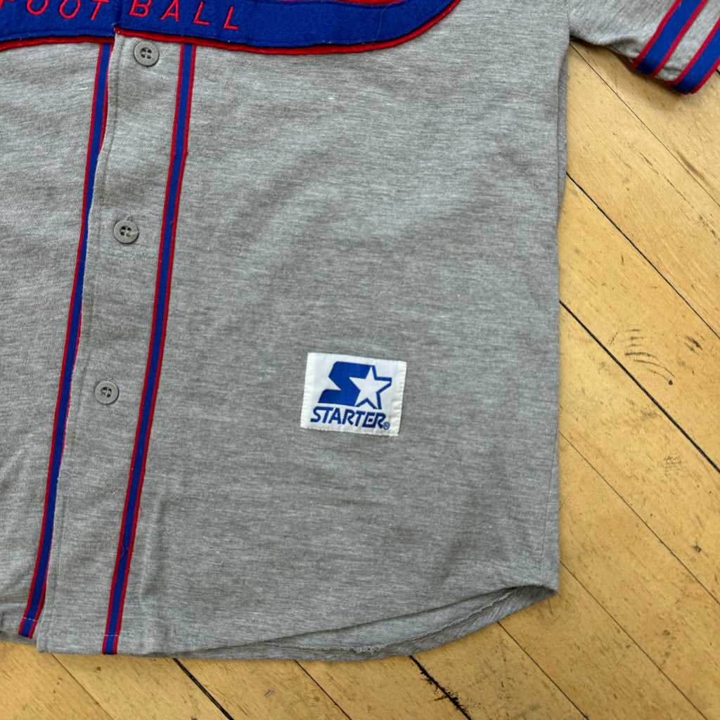 Vintage Starter Giants Football Baseball Jersey T-shirt Sz L