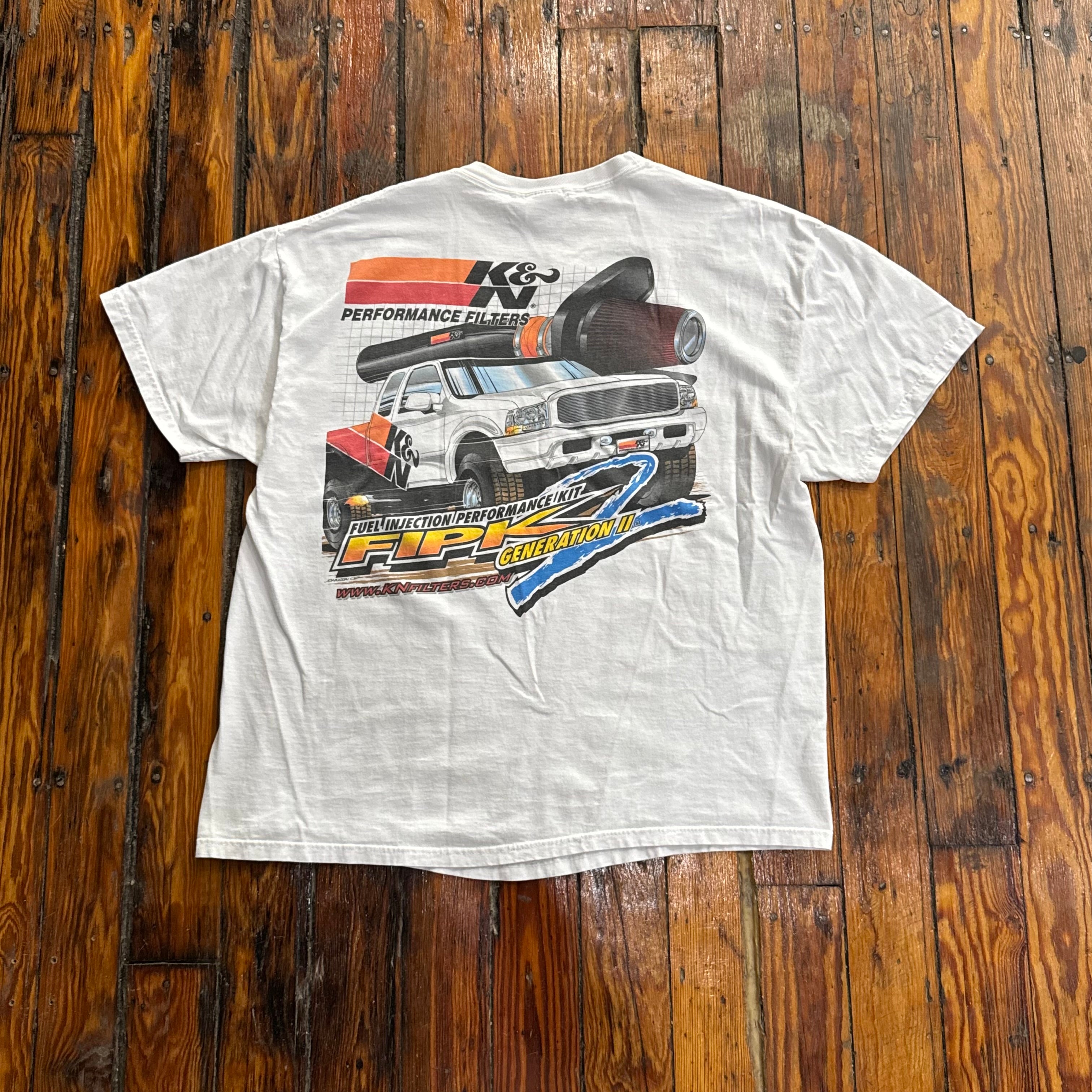 Vintage K & N Performance T-shirt Sz XL