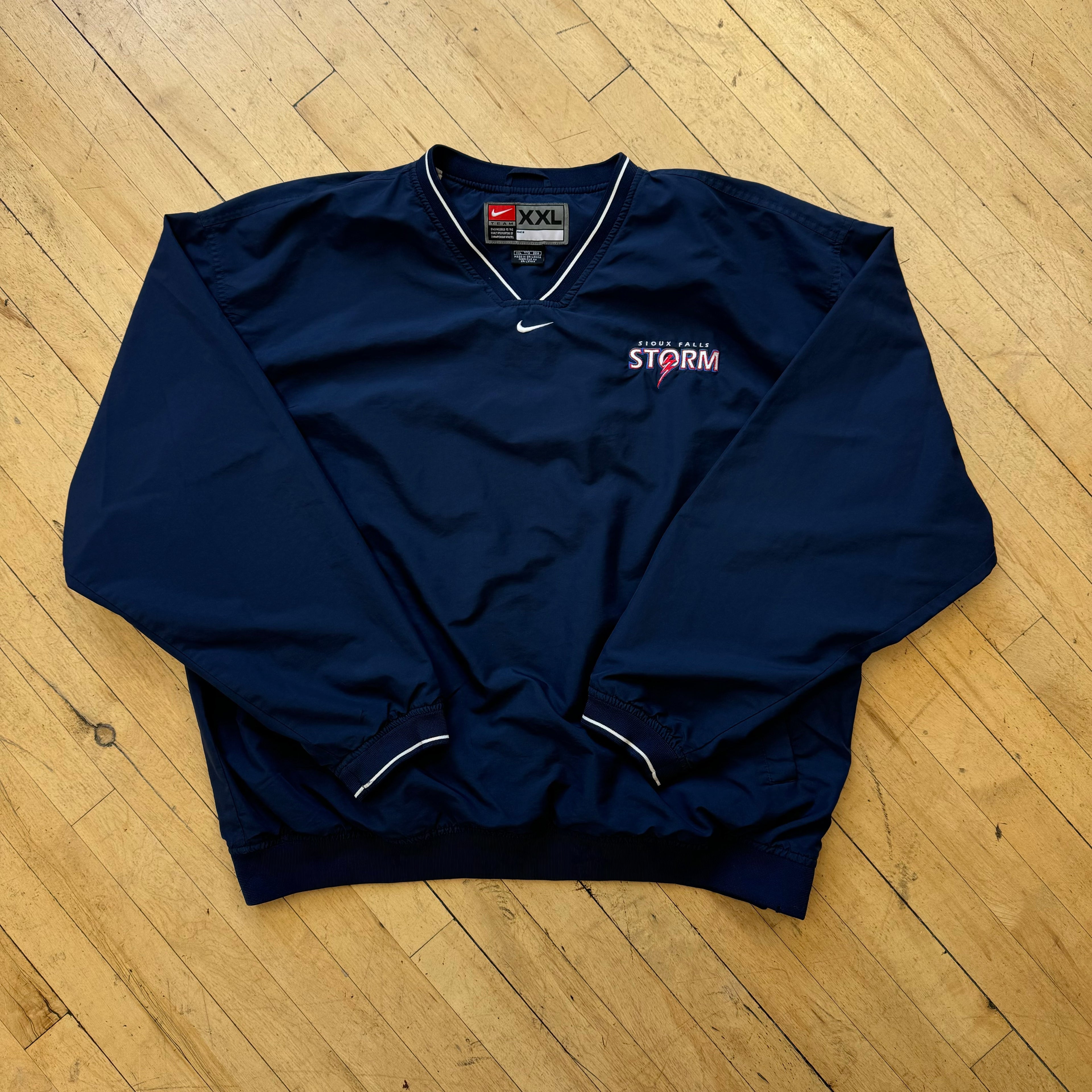 Vintage Nike Sioux Falls Storm Pullover Jacket Sz XL