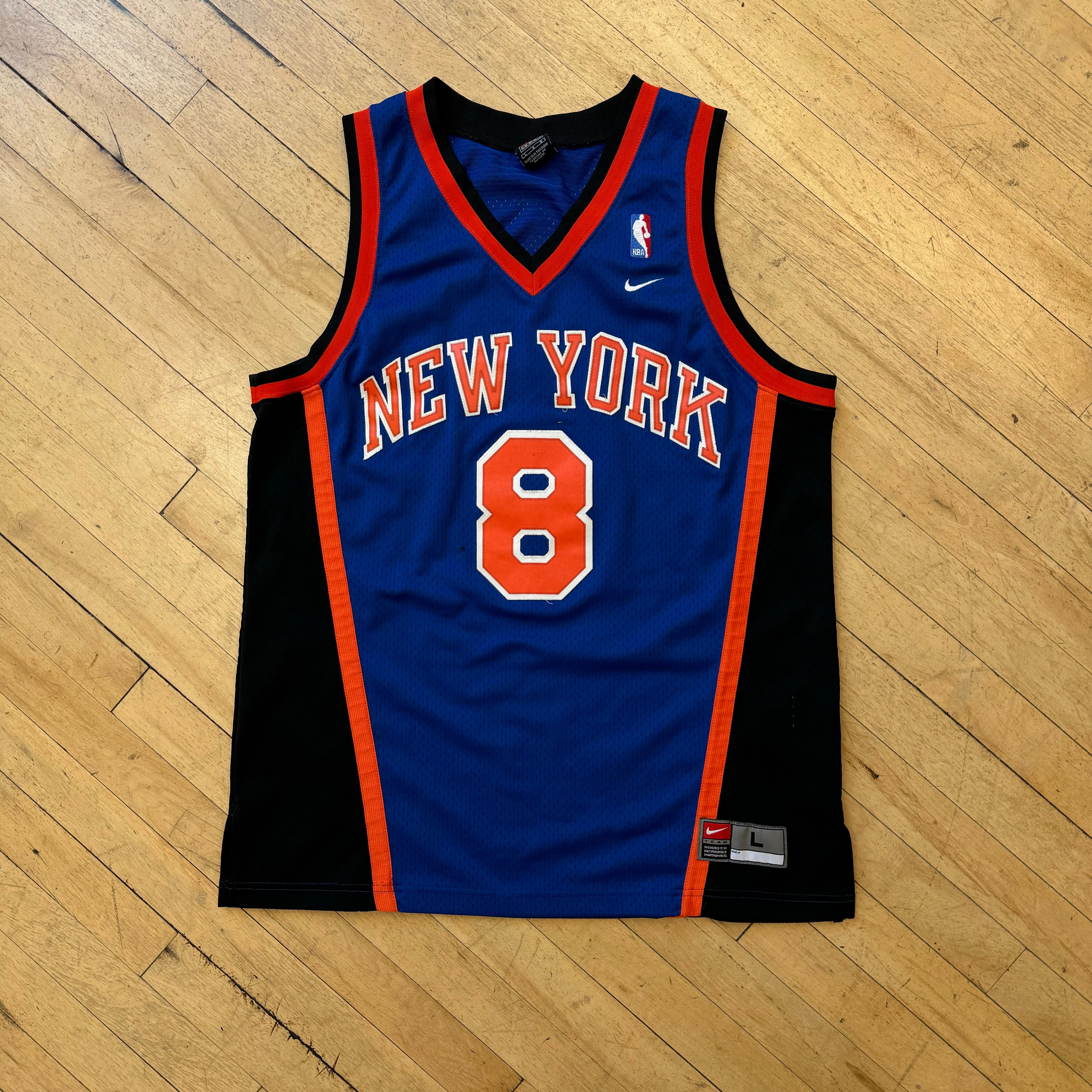 Vintage Nike New York Knicks “Sprewell” Jersey Sz L